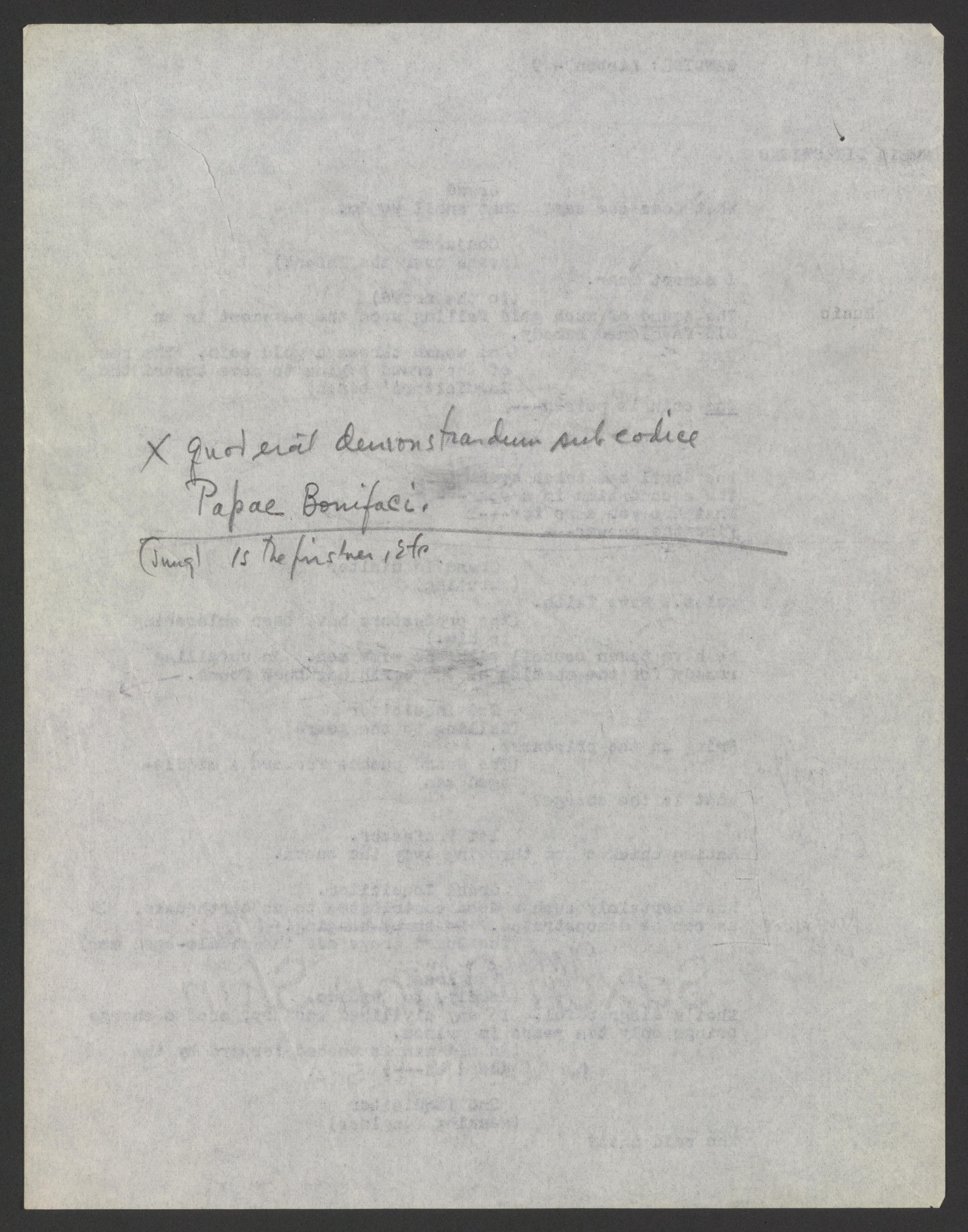 Scanned image of the current content page