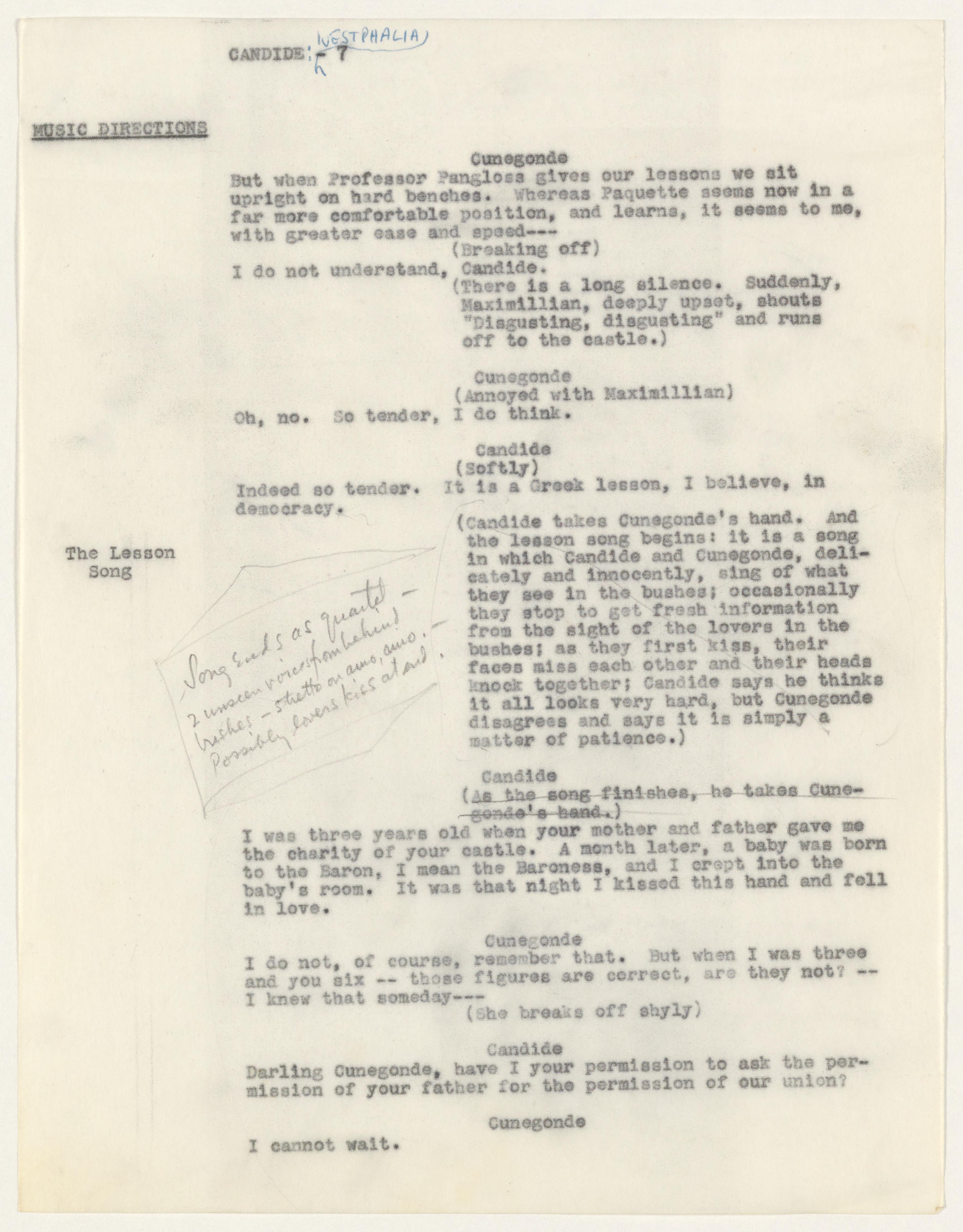 Scanned image of the current content page