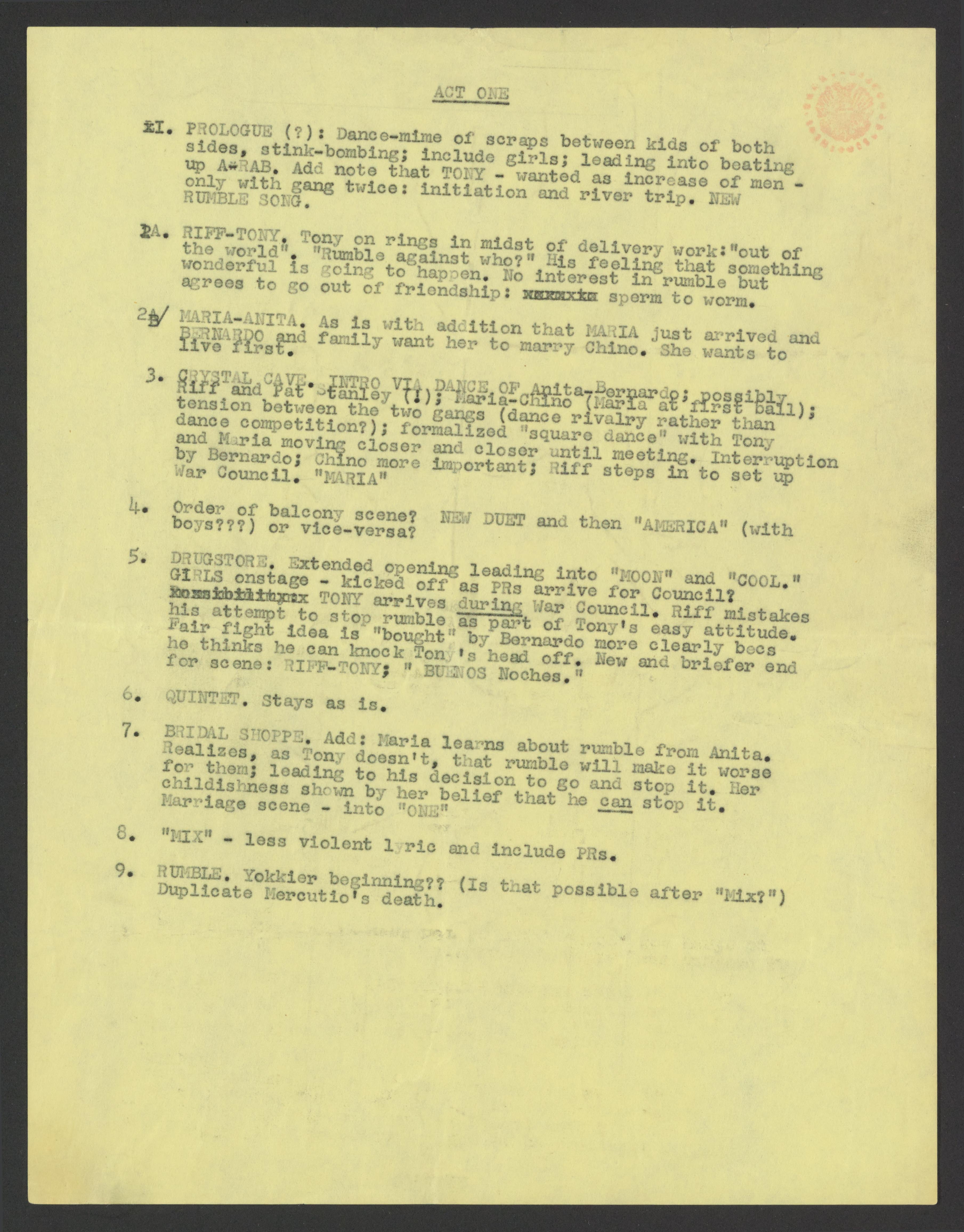Scanned image of the current content page
