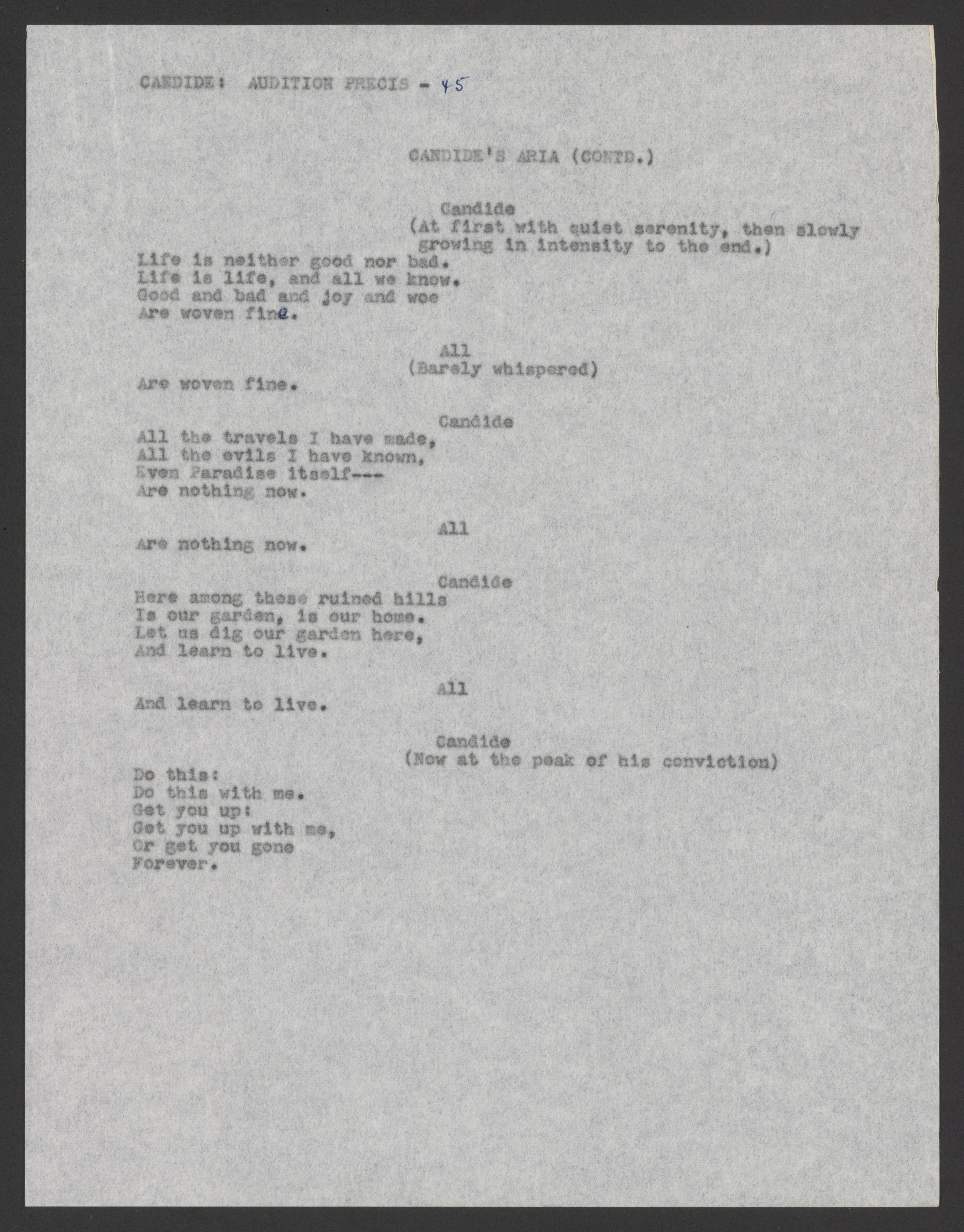 Scanned image of the current content page