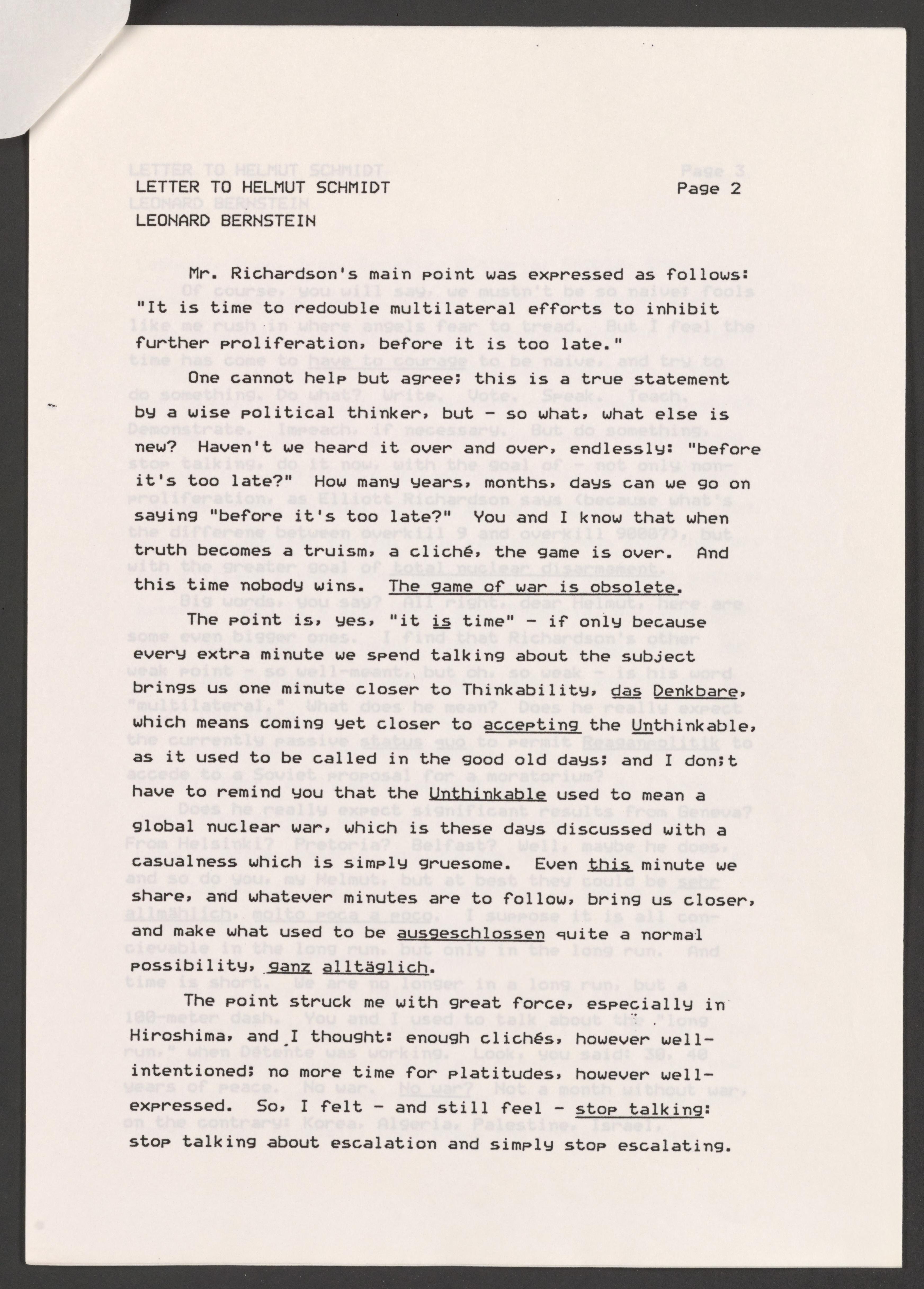 Scanned image of the current content page
