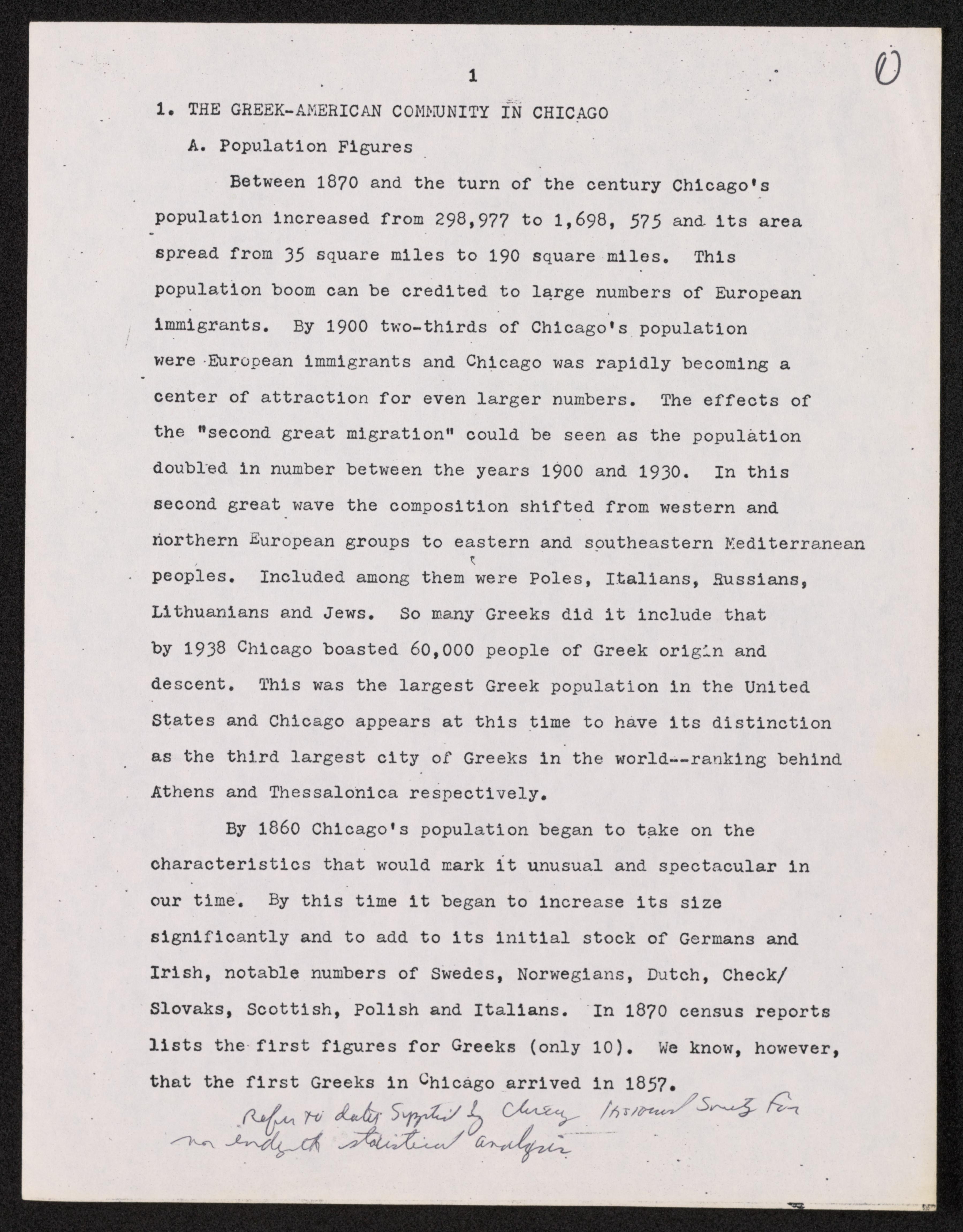 Scanned image of the current content page