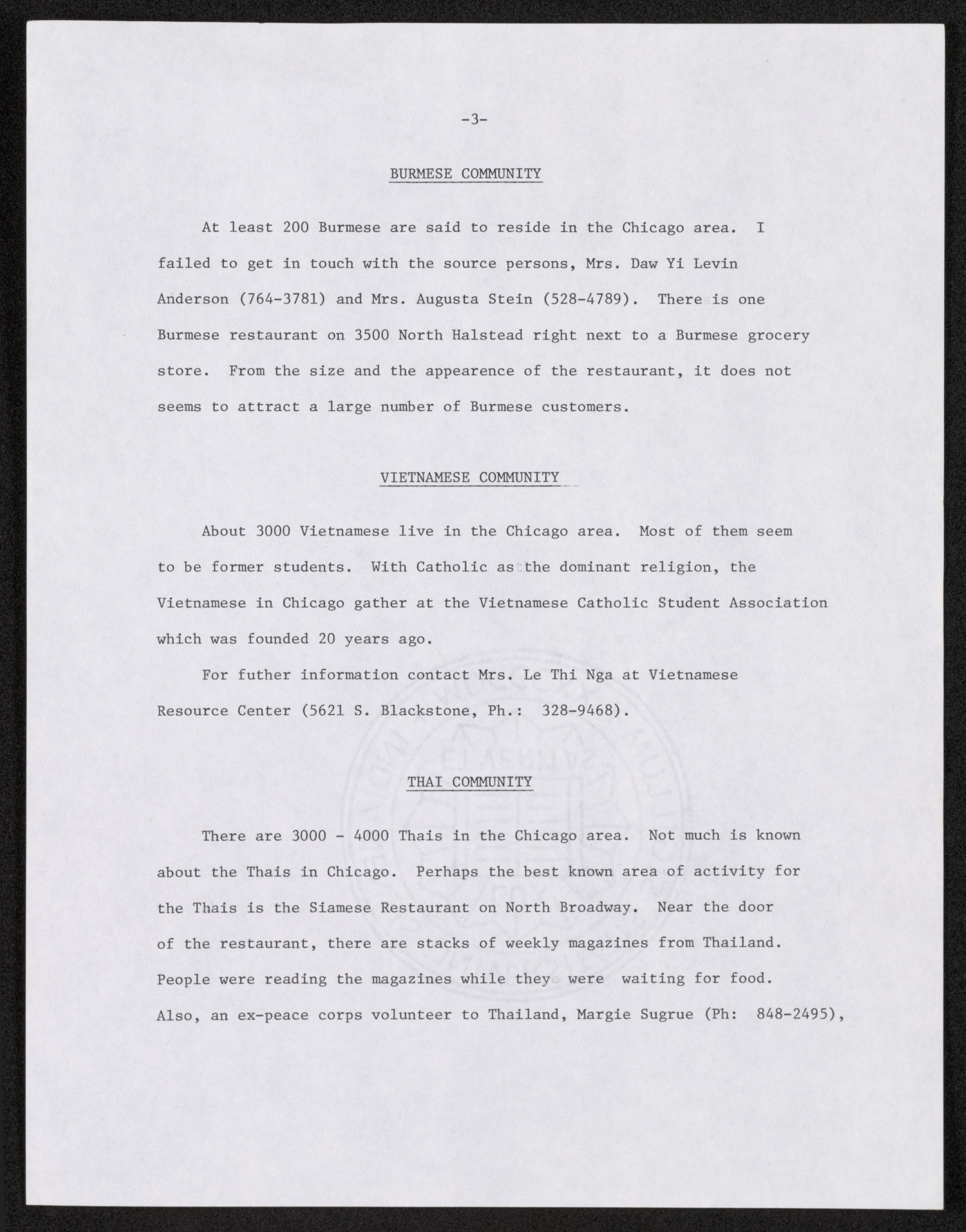 Scanned image of the current content page