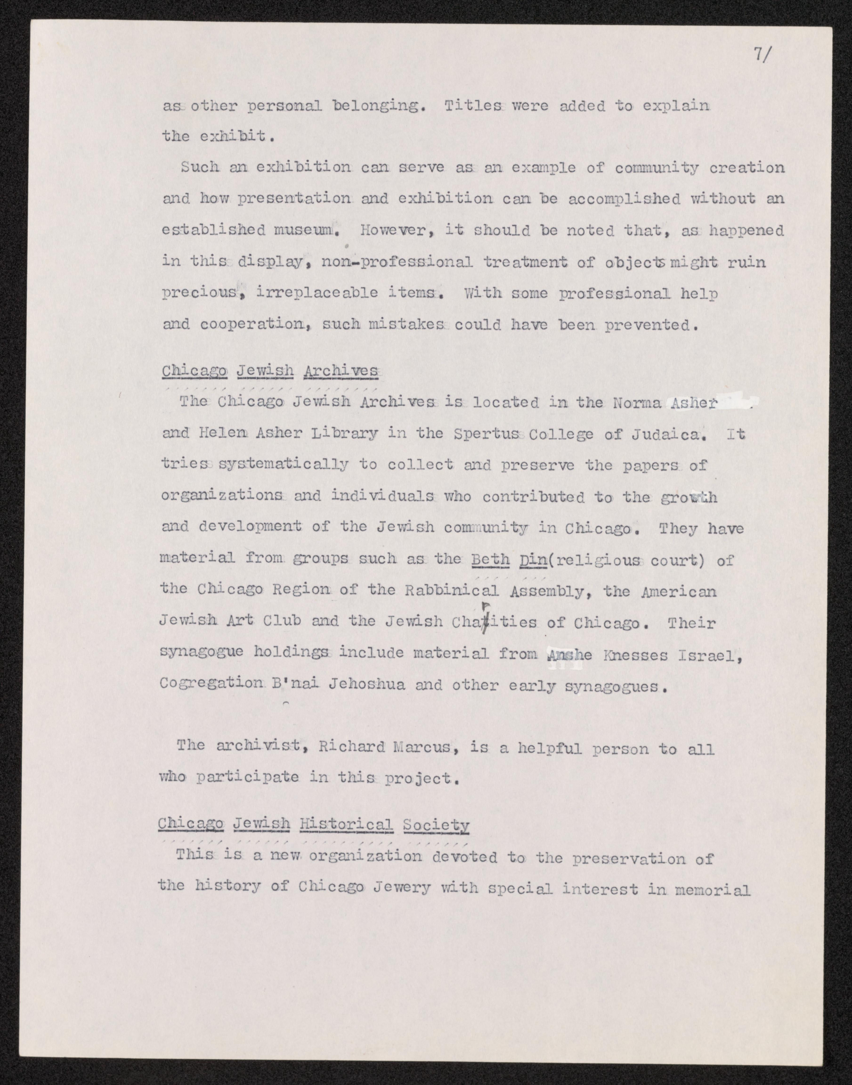 Scanned image of the current content page