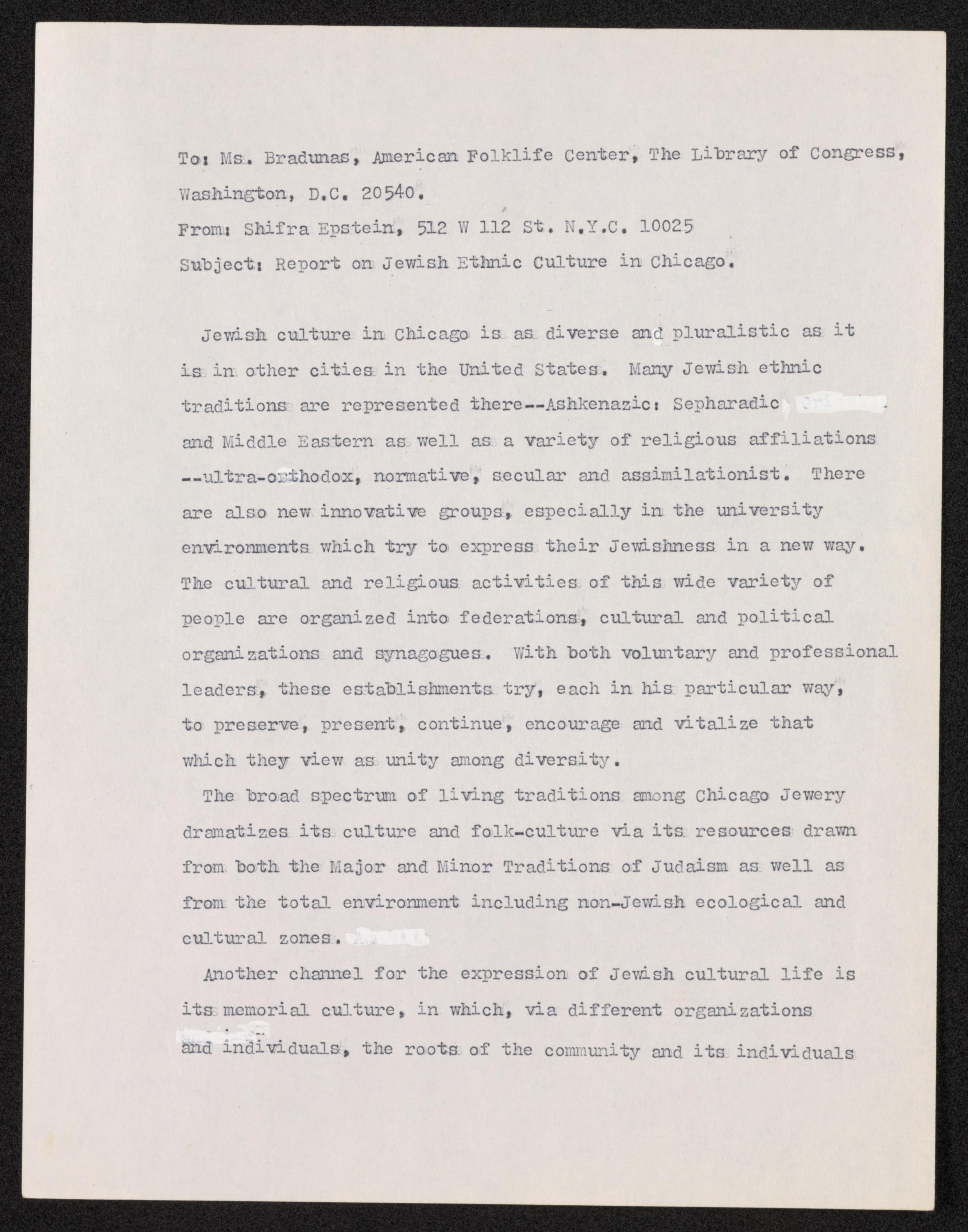 Scanned image of the current content page