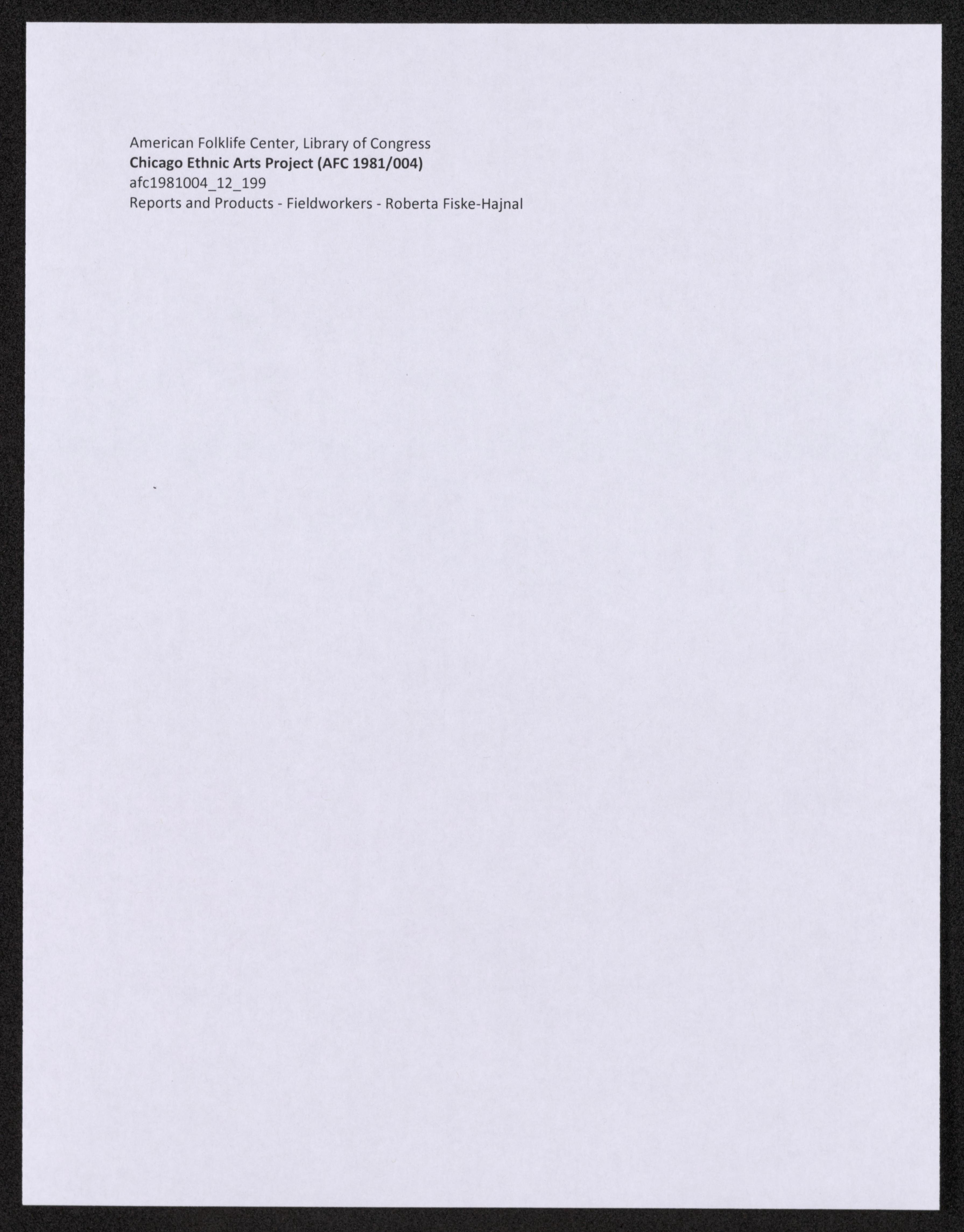 Scanned image of the current content page