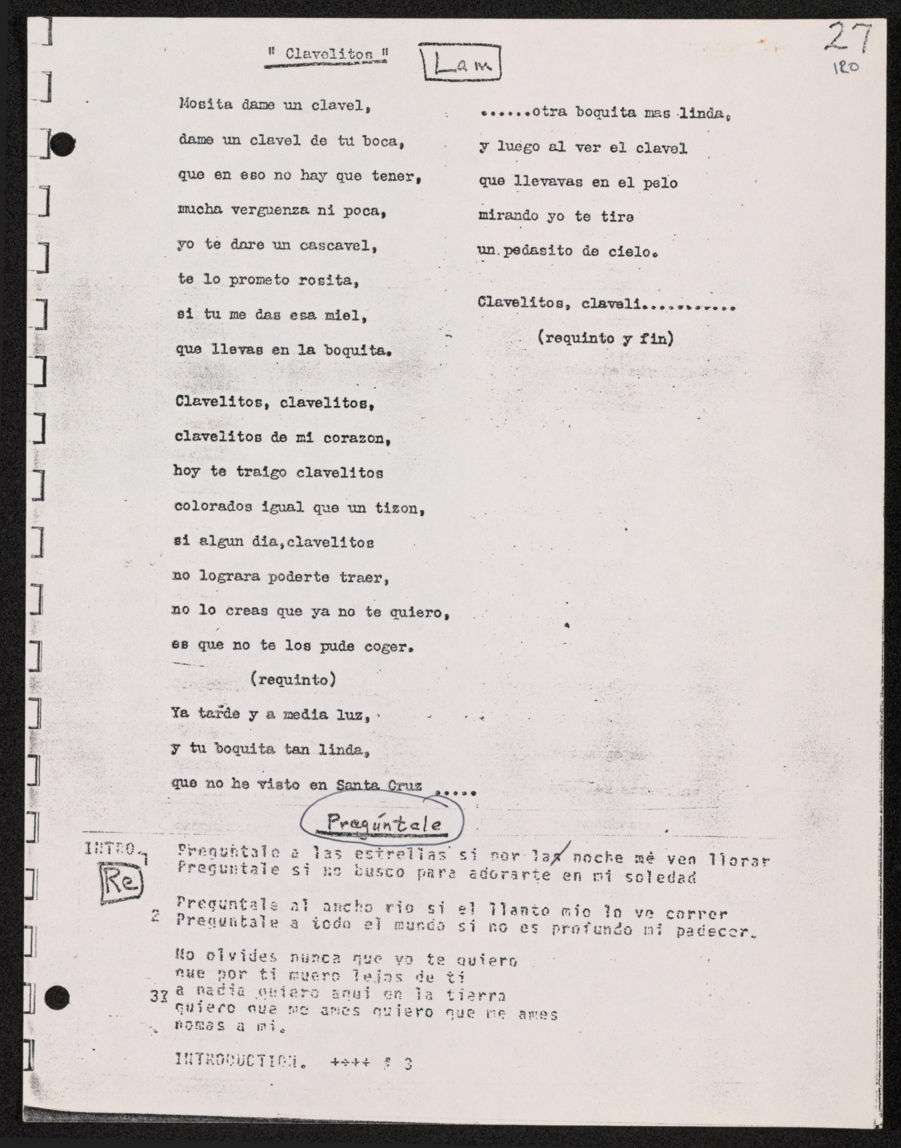 Scanned image of the current content page