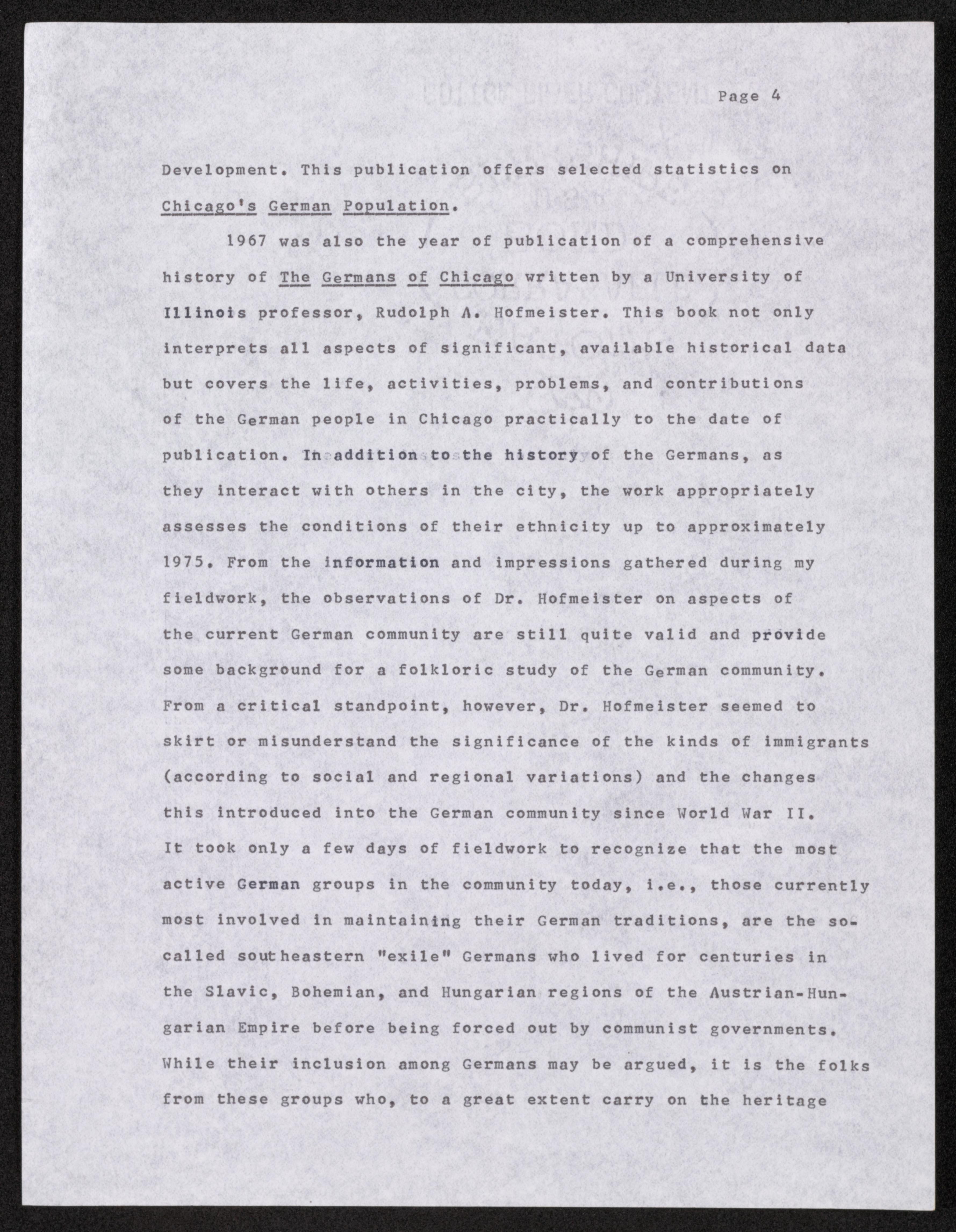 Scanned image of the current content page