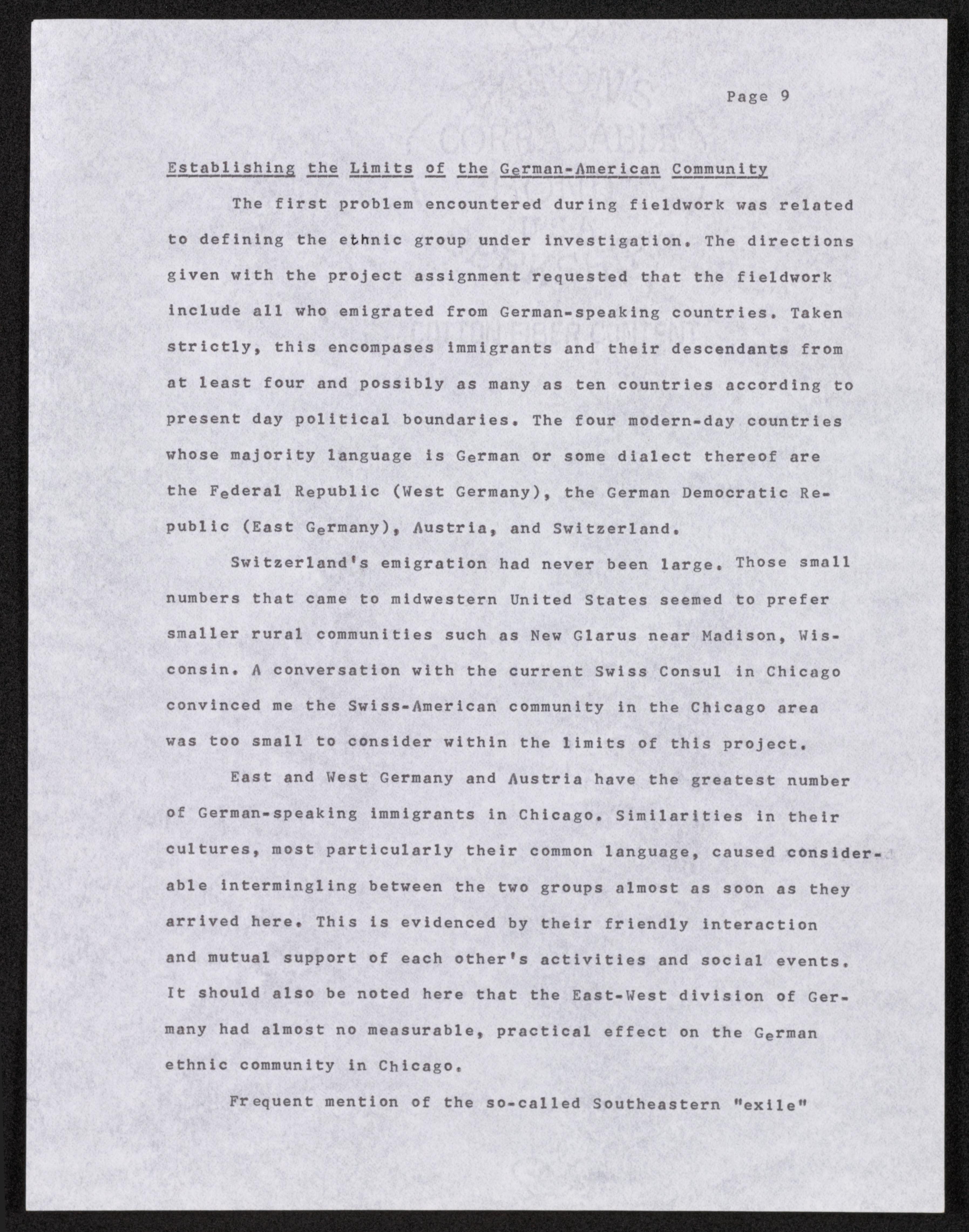 Scanned image of the current content page