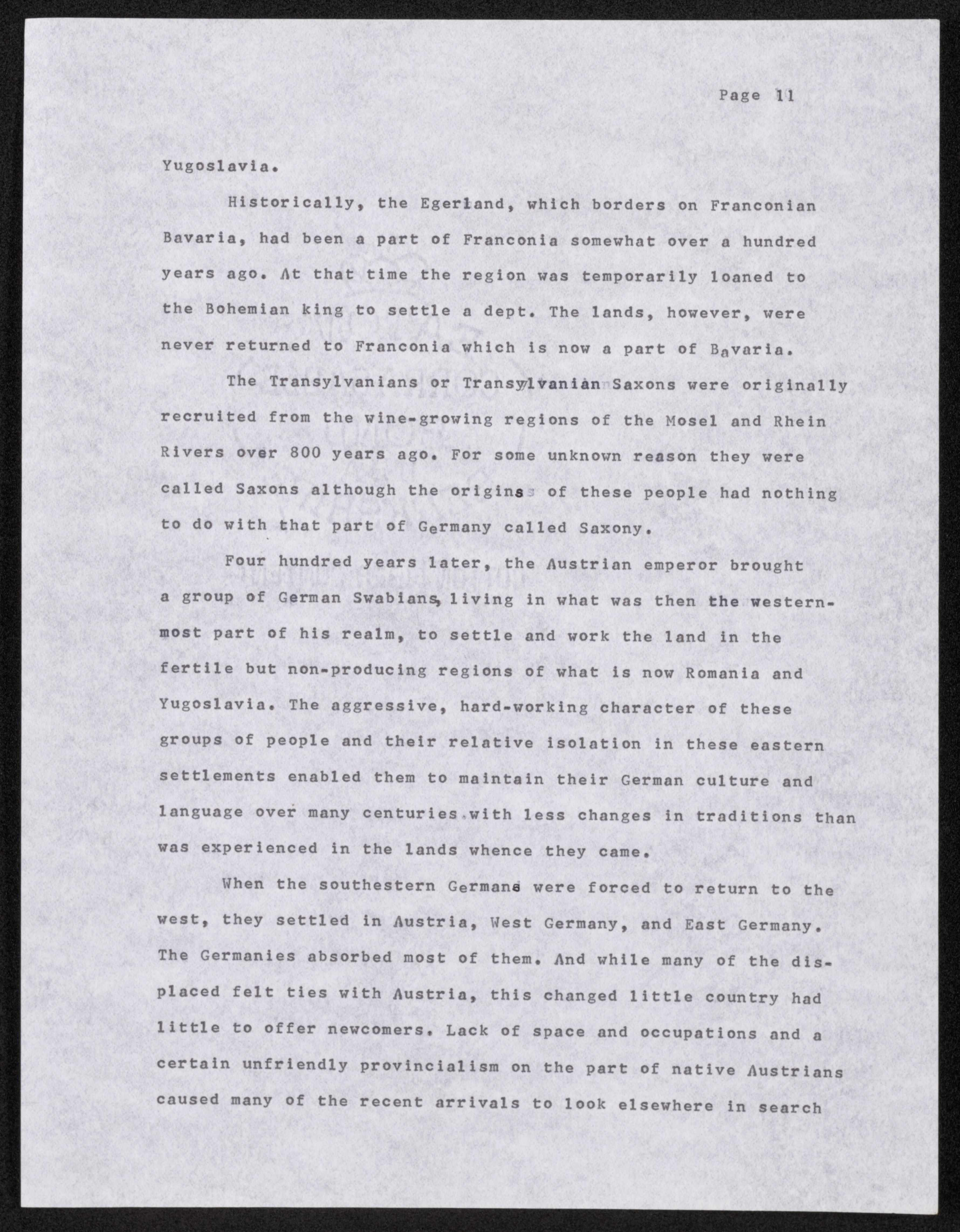 Scanned image of the current content page