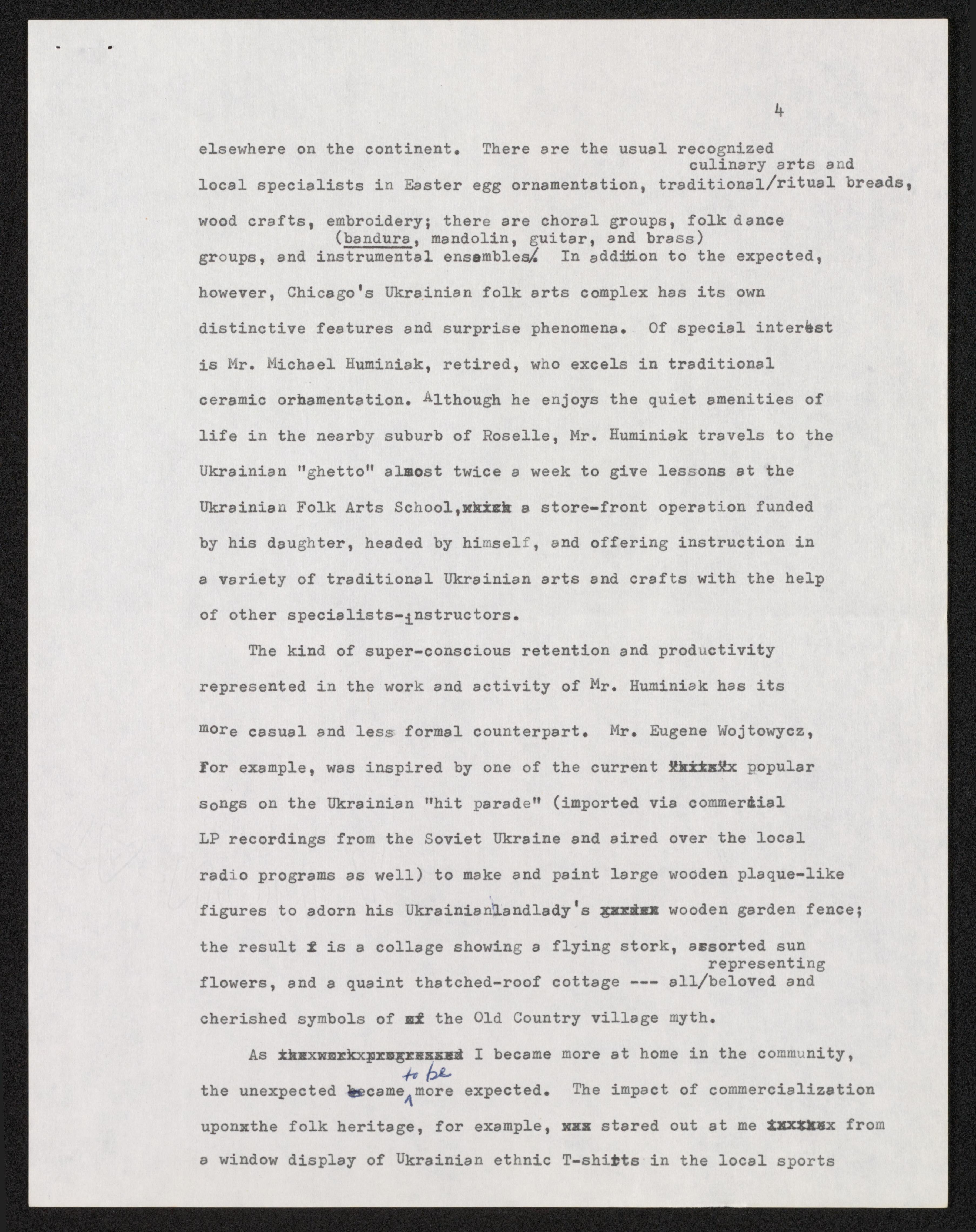 Scanned image of the current content page