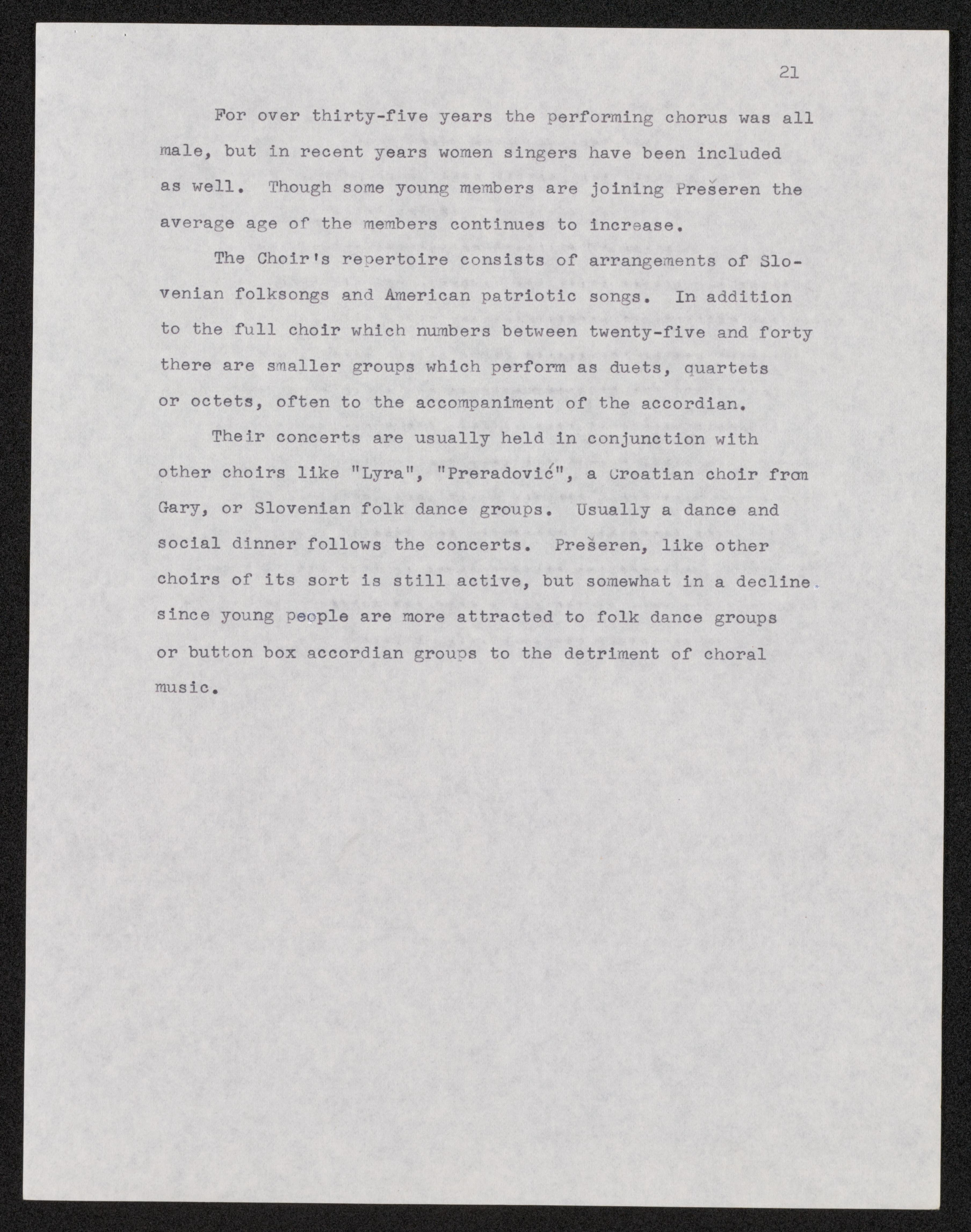 Scanned image of the current content page