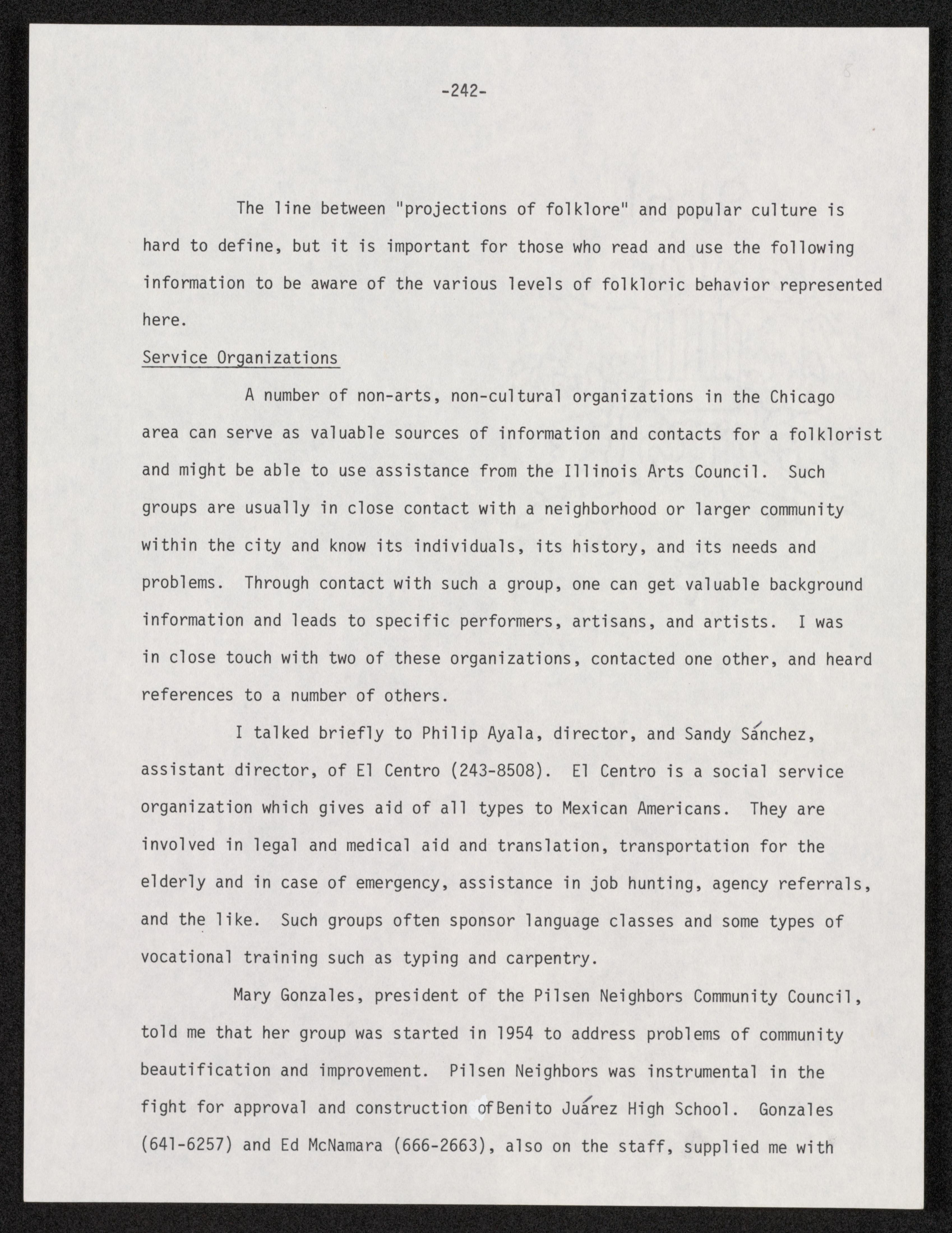 Scanned image of the current content page