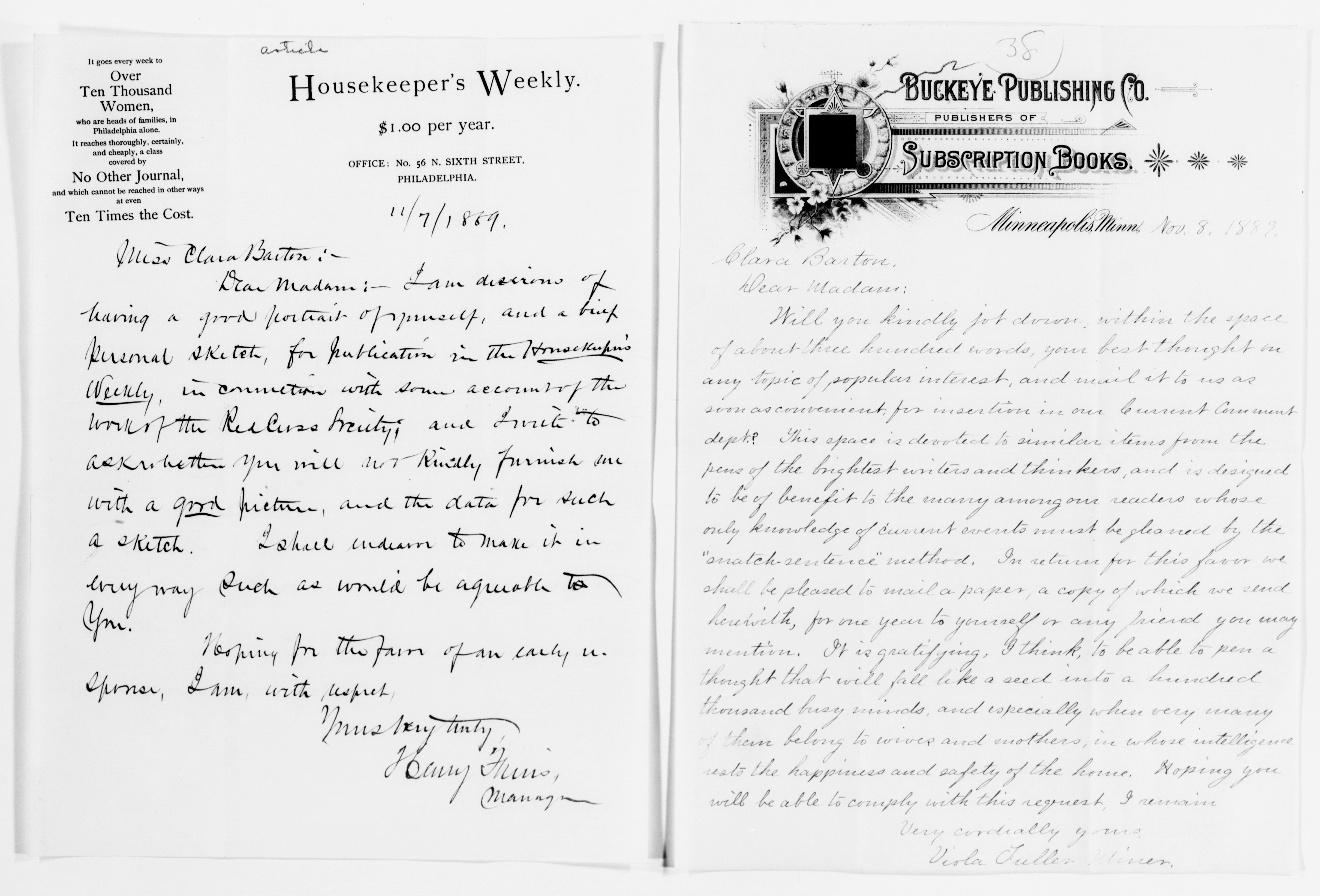 Scanned image of the current content page