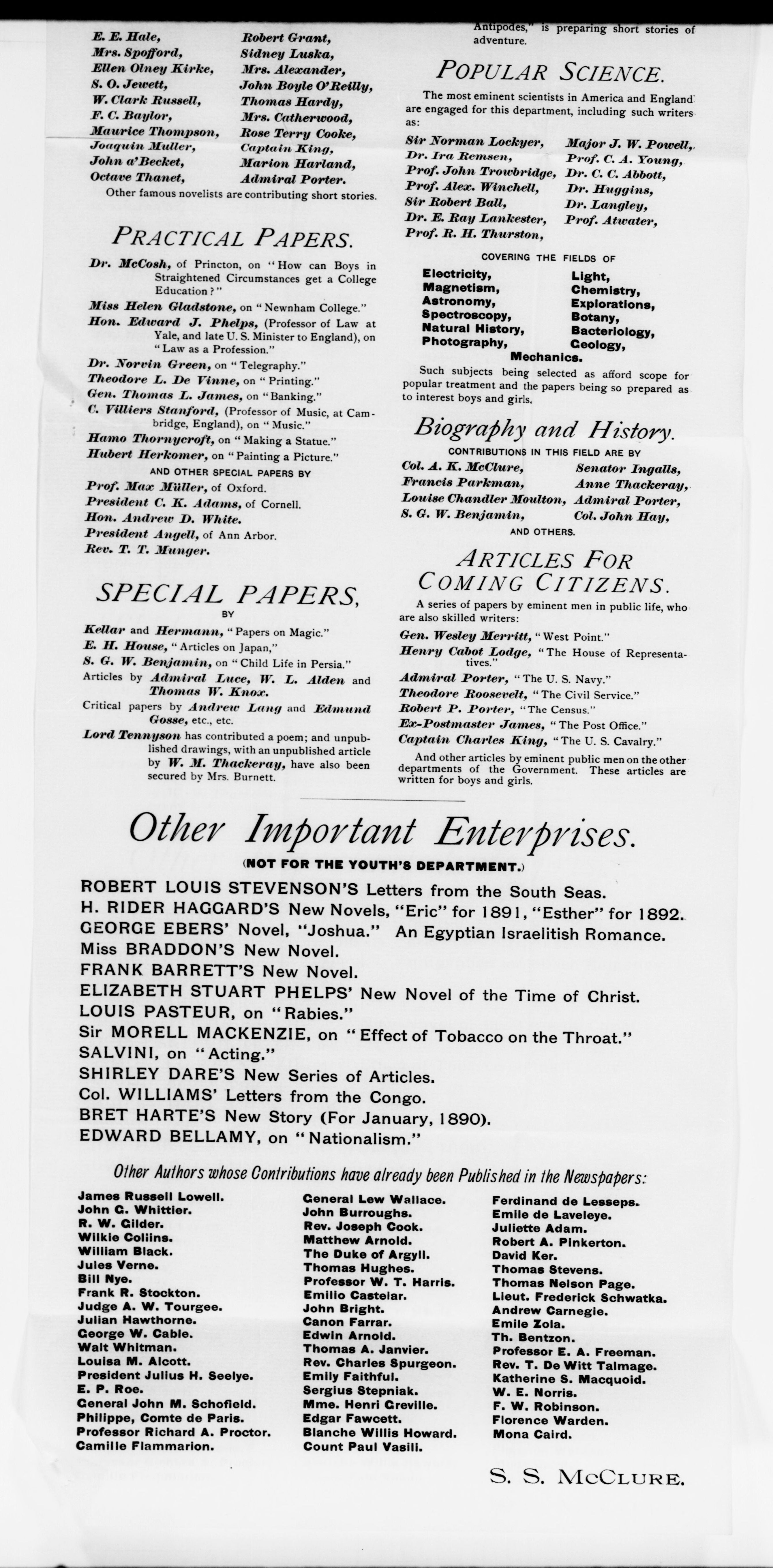 Scanned image of the current content page