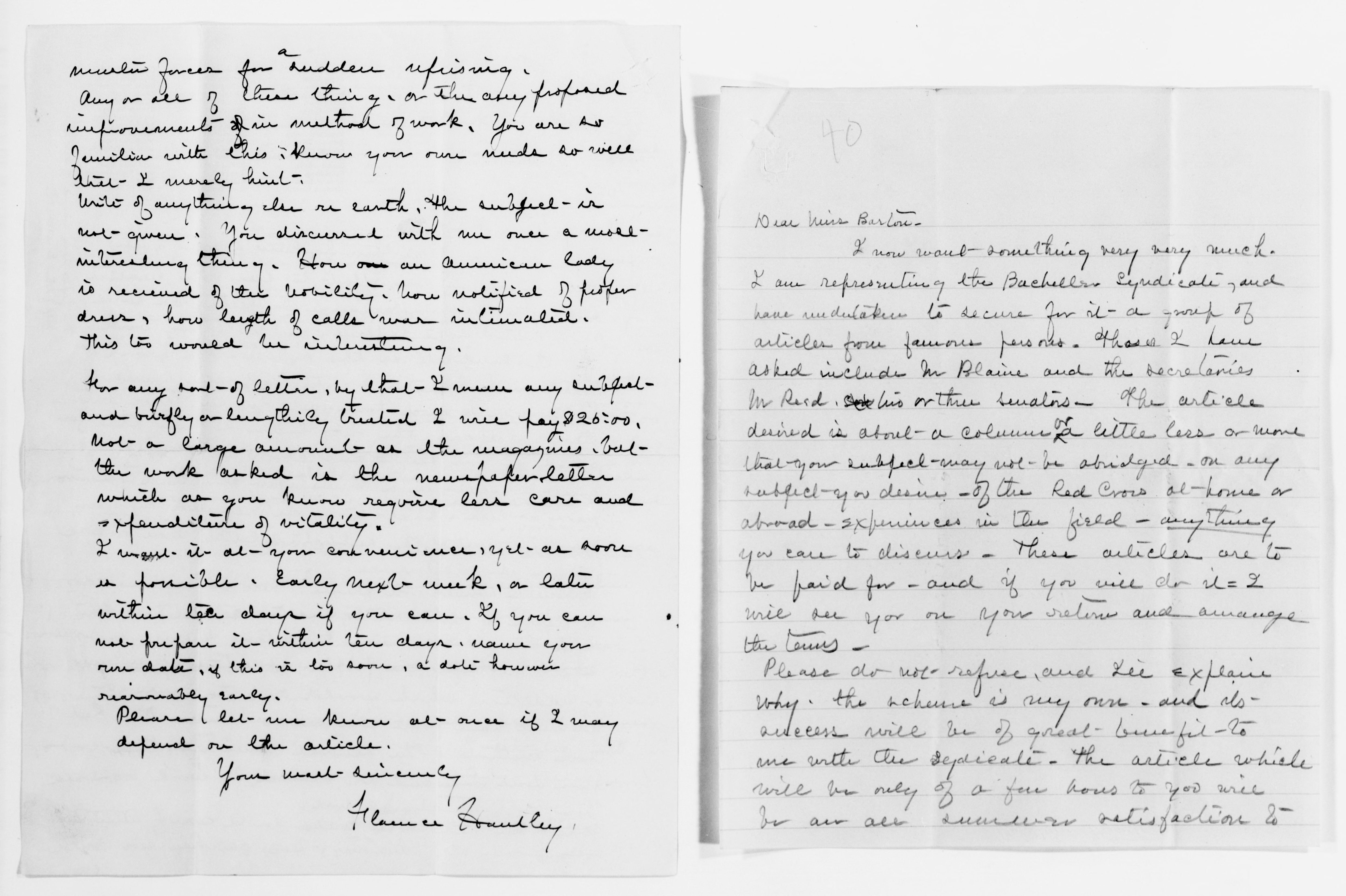 Scanned image of the current content page