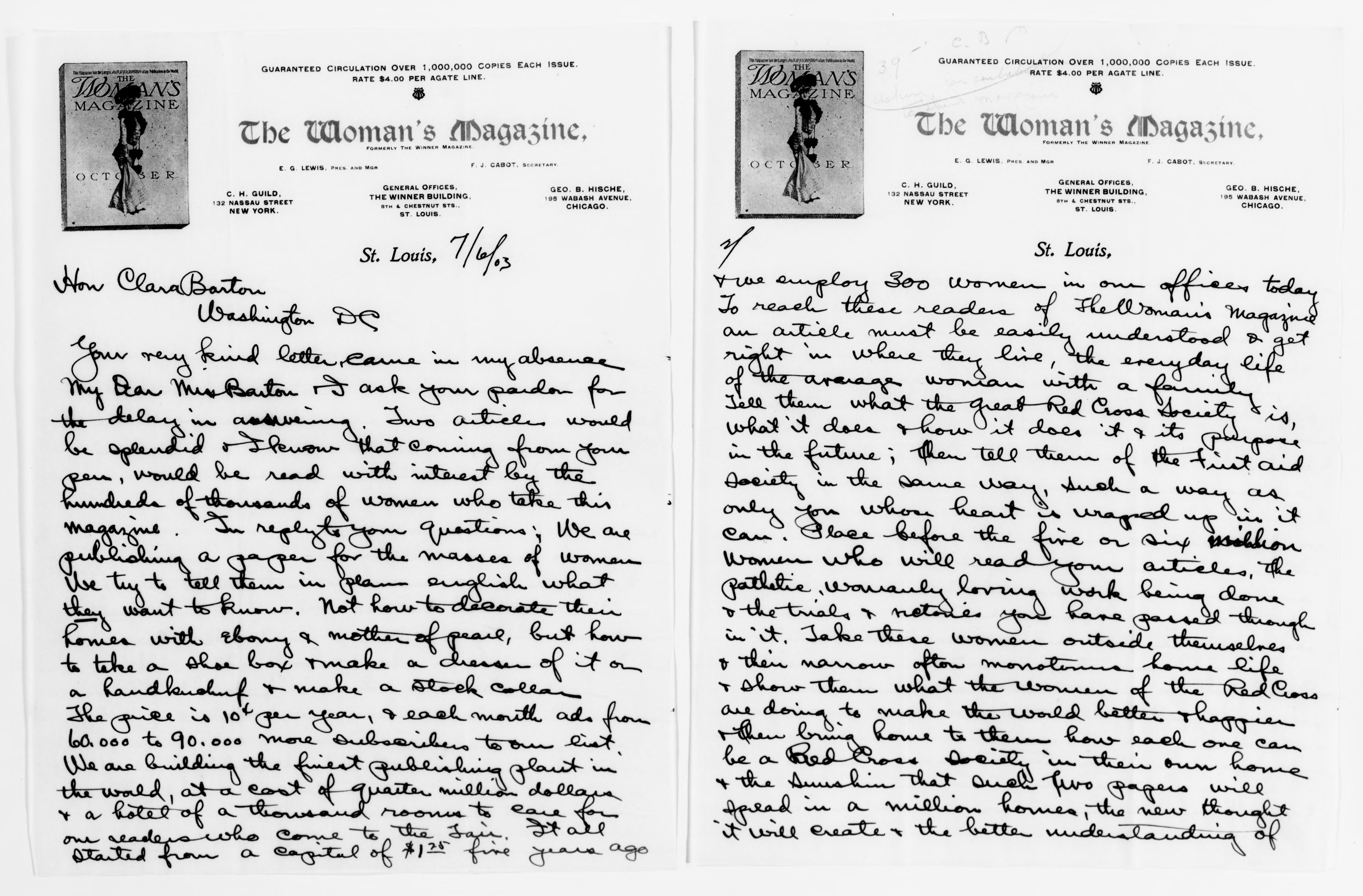 Scanned image of the current content page