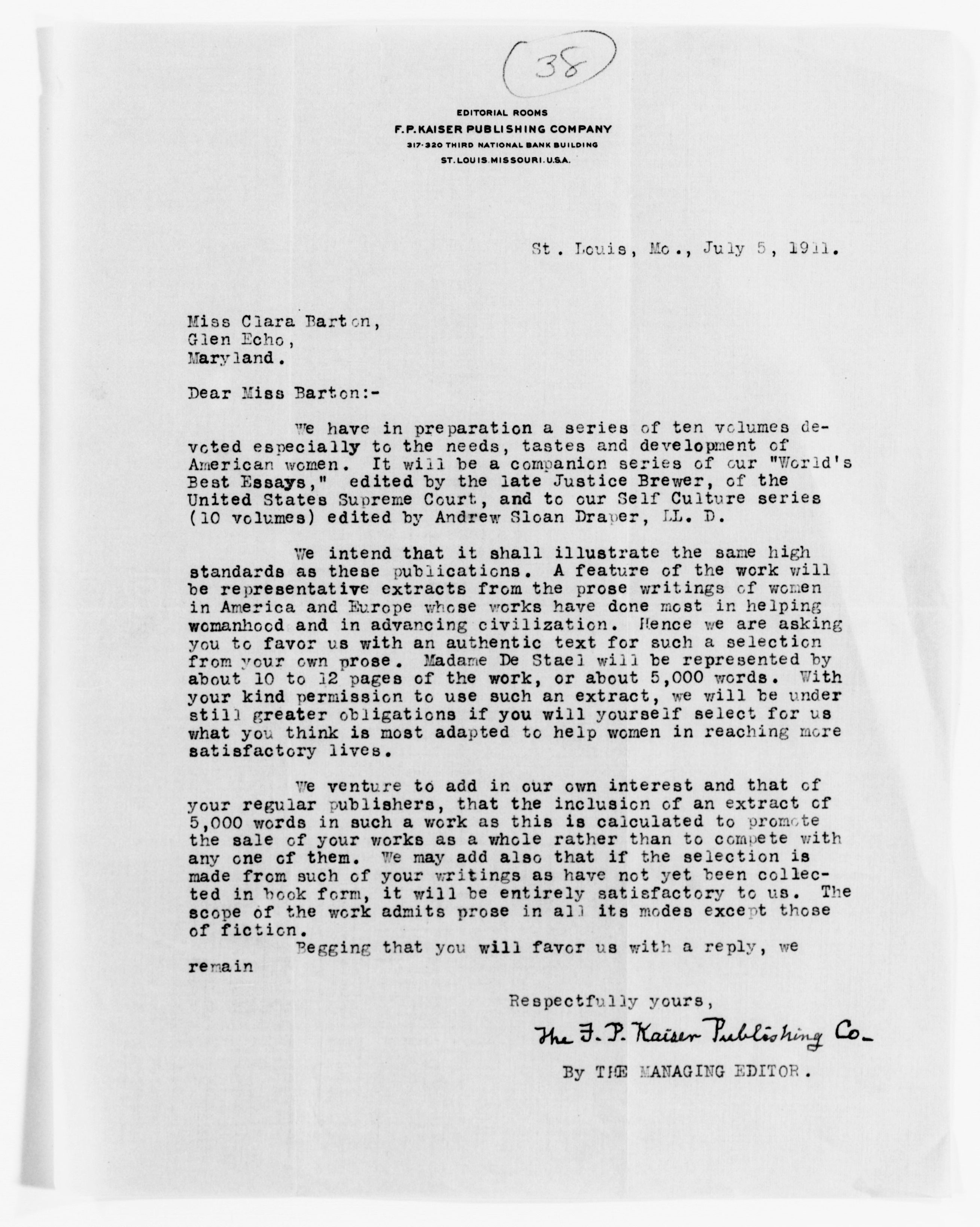 Scanned image of the current content page