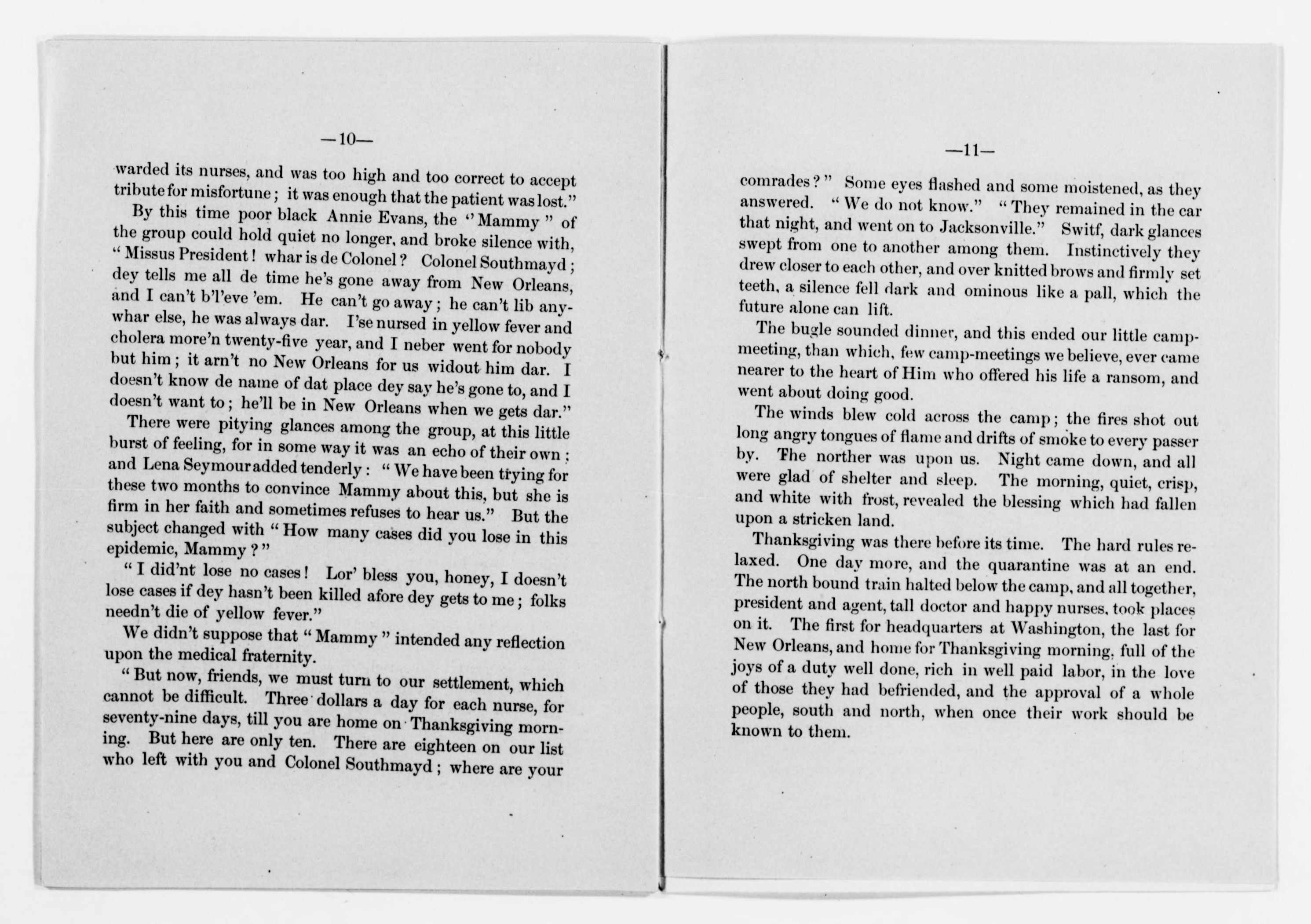 Scanned image of the current content page