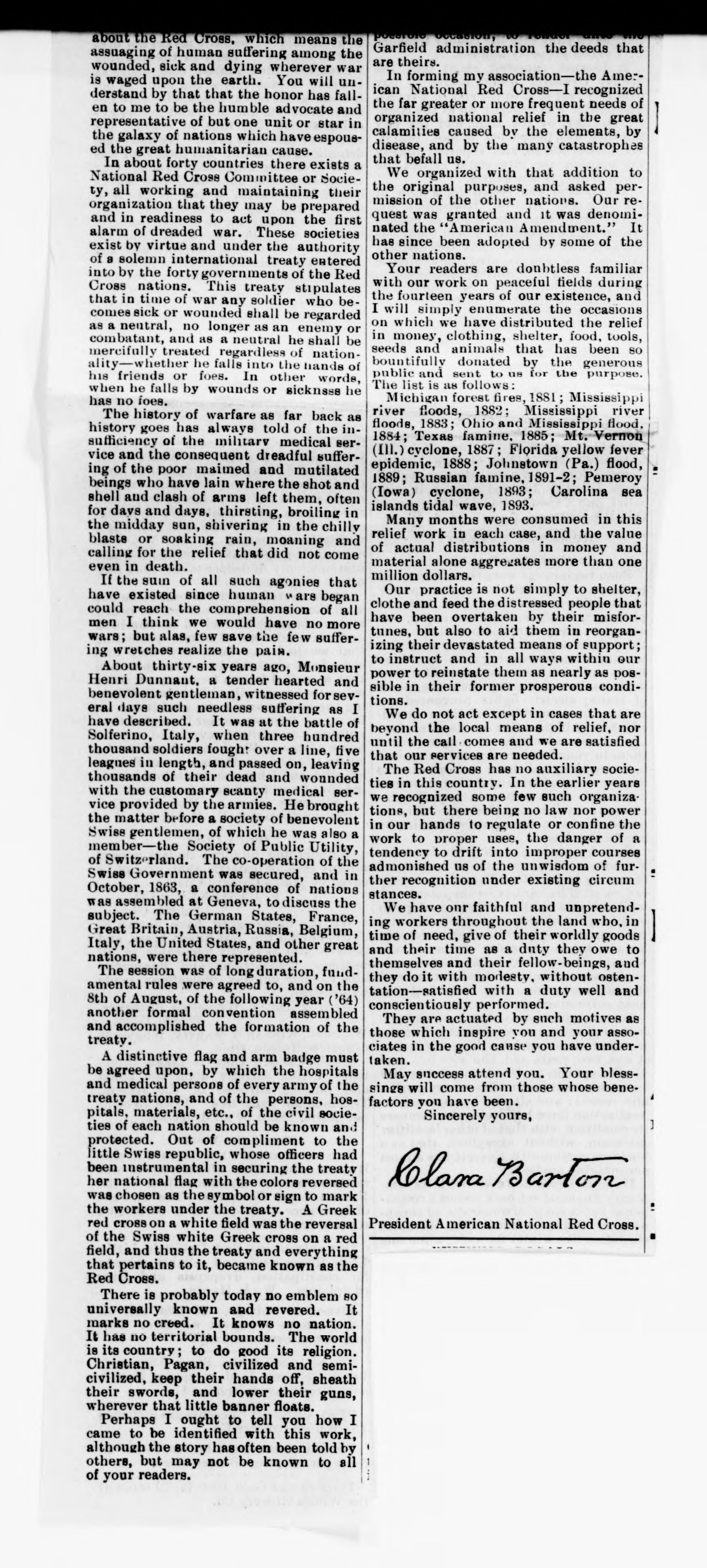 Scanned image of the current content page