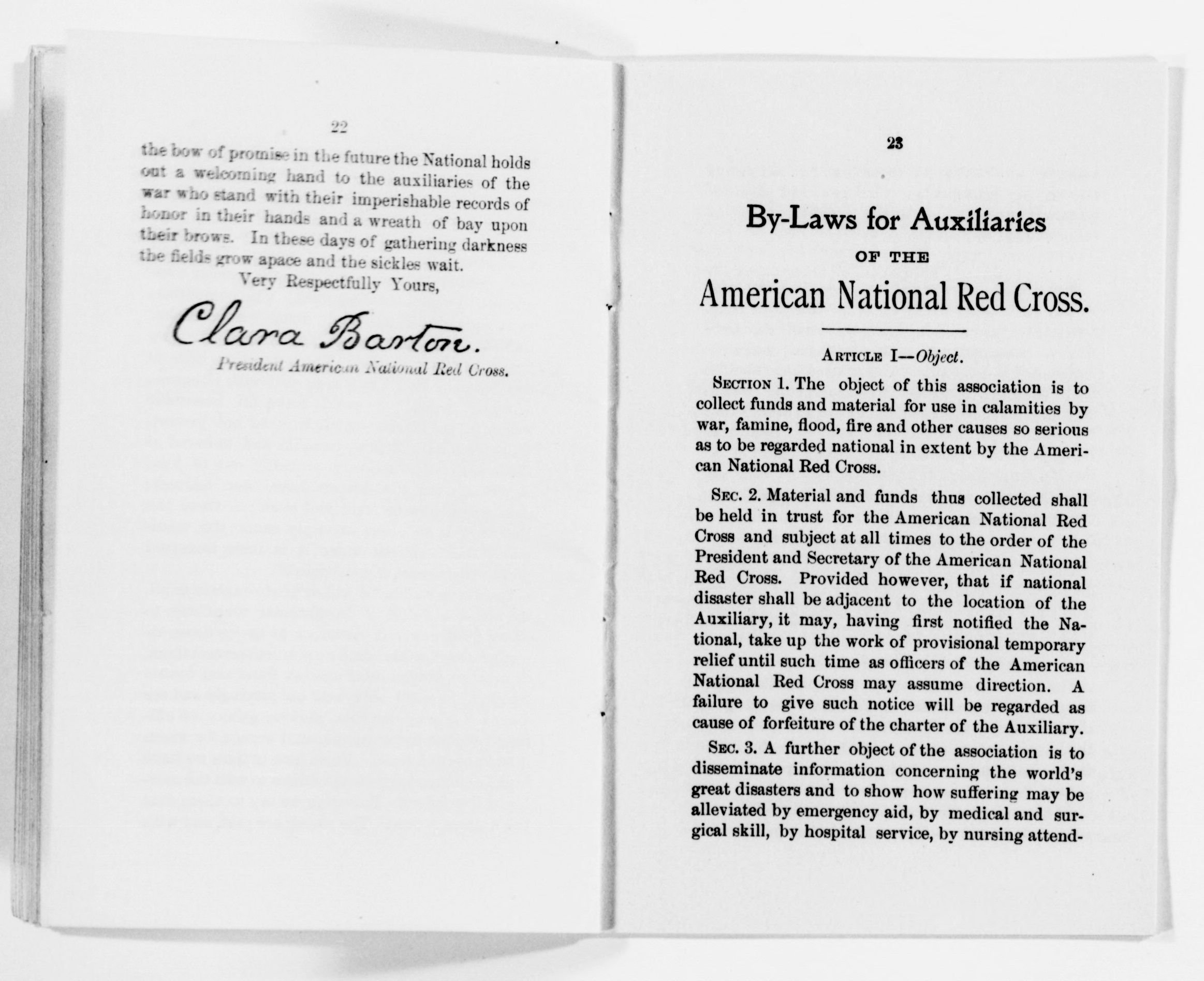 Scanned image of the current content page