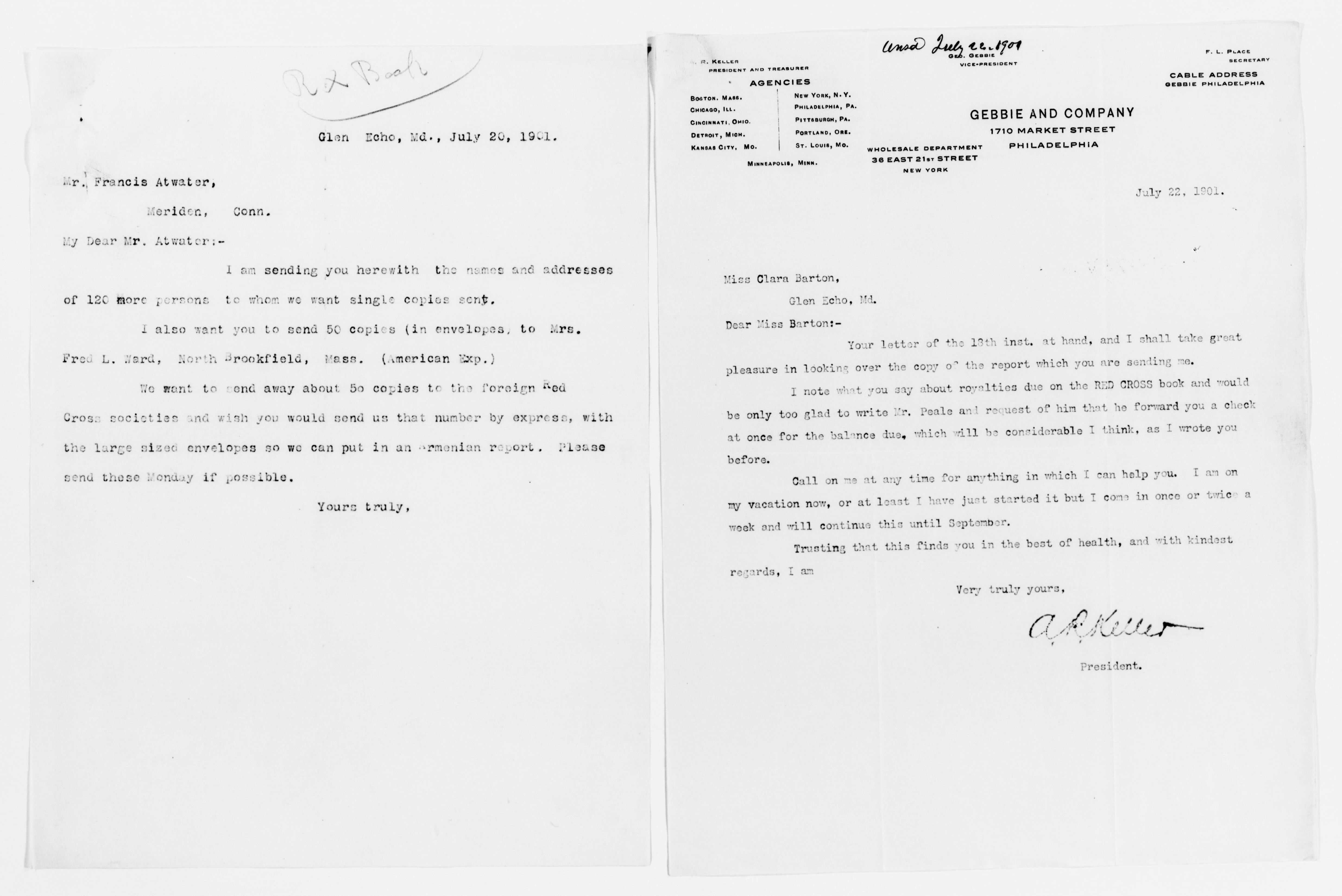 Scanned image of the current content page