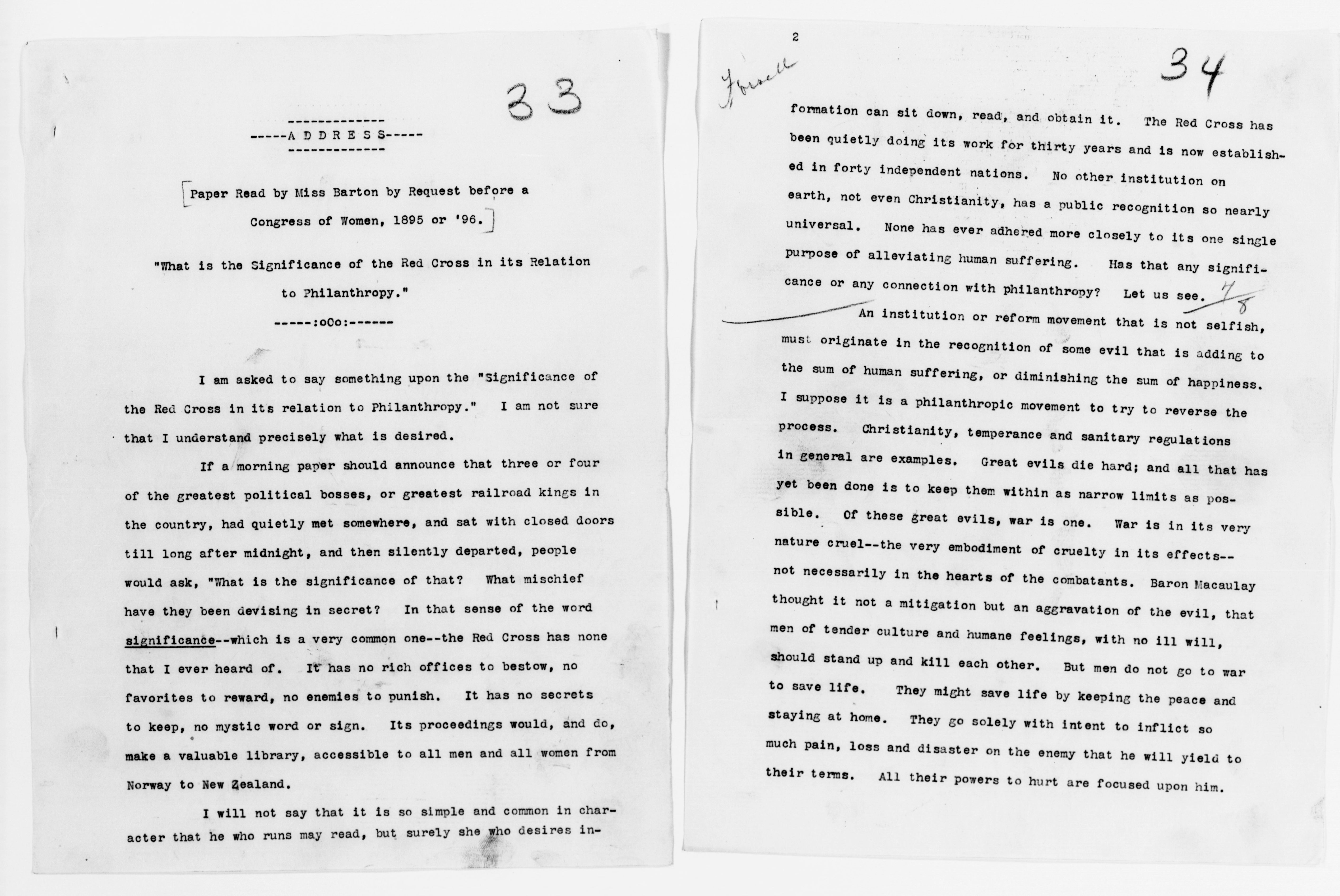 Scanned image of the current content page