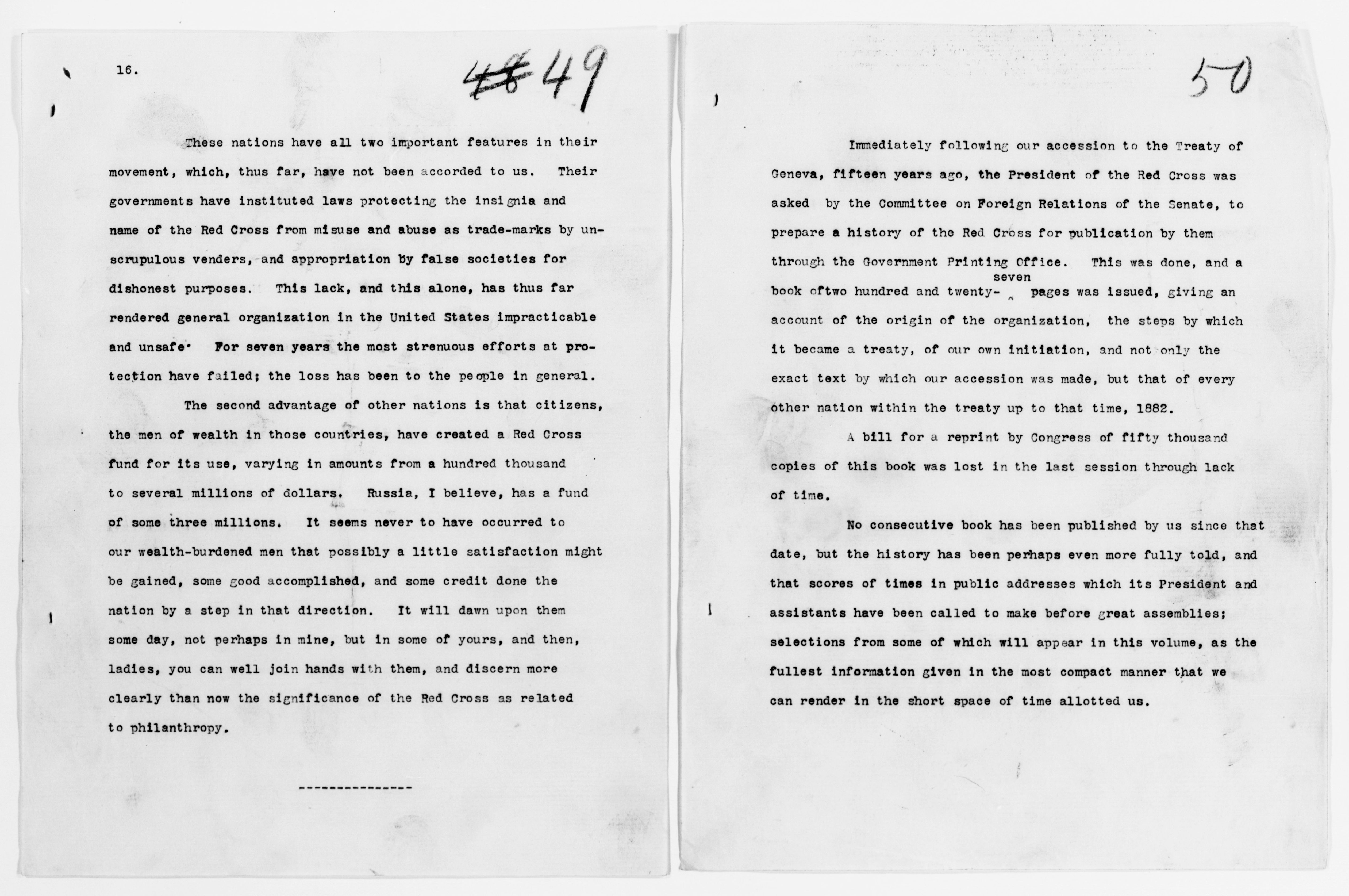 Scanned image of the current content page