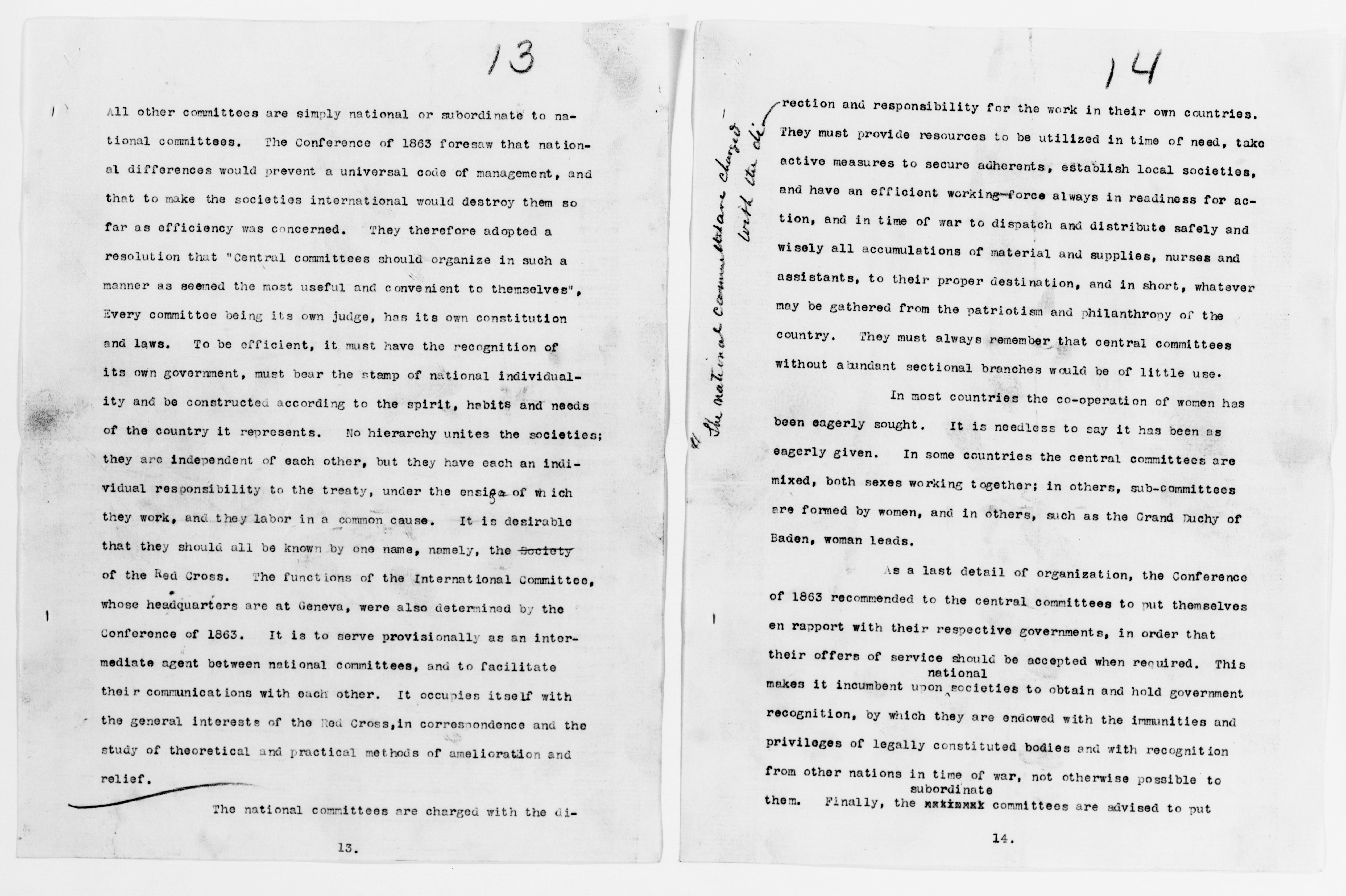 Scanned image of the current content page