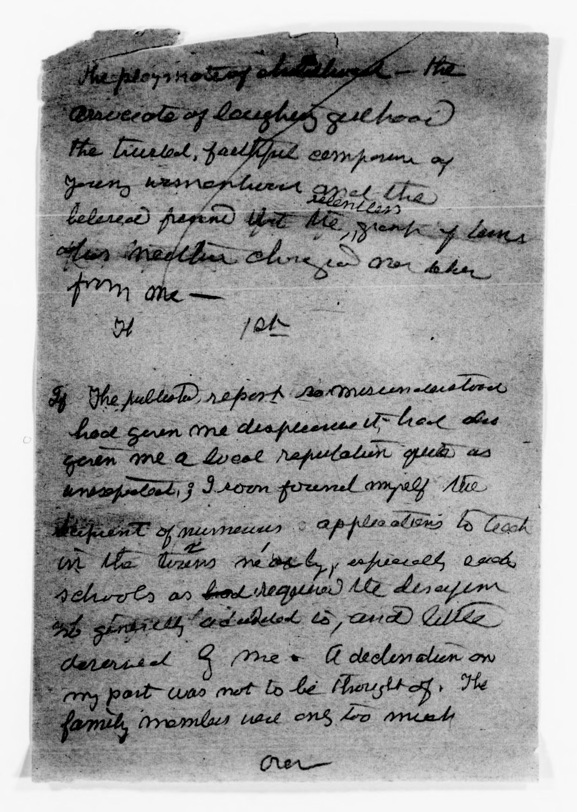 Scanned image of the current content page