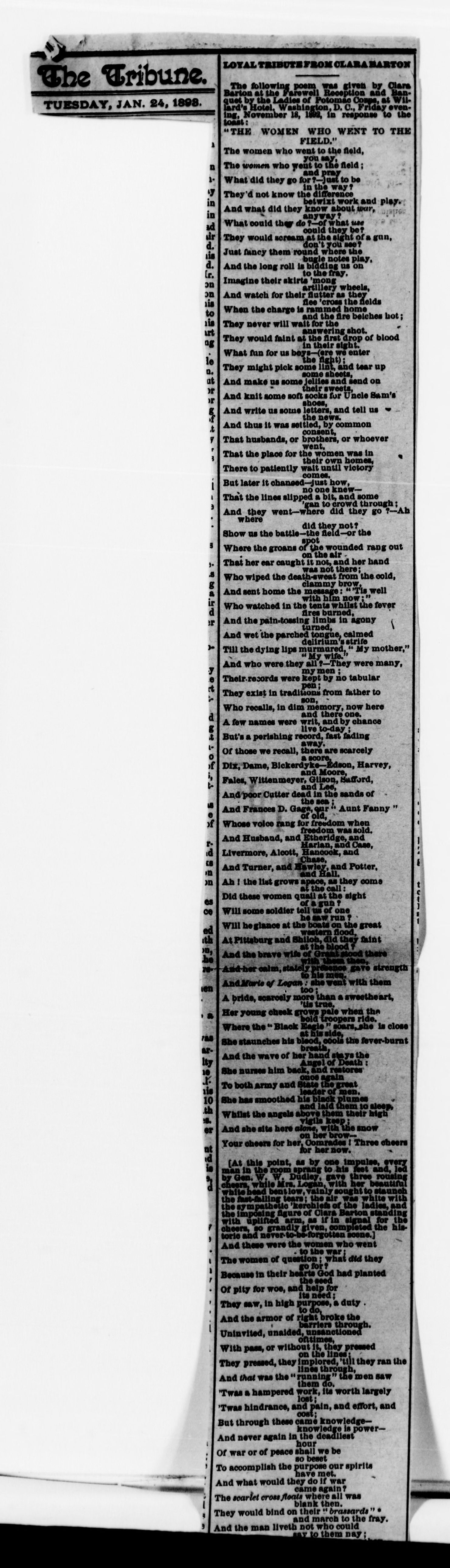 Scanned image of the current content page