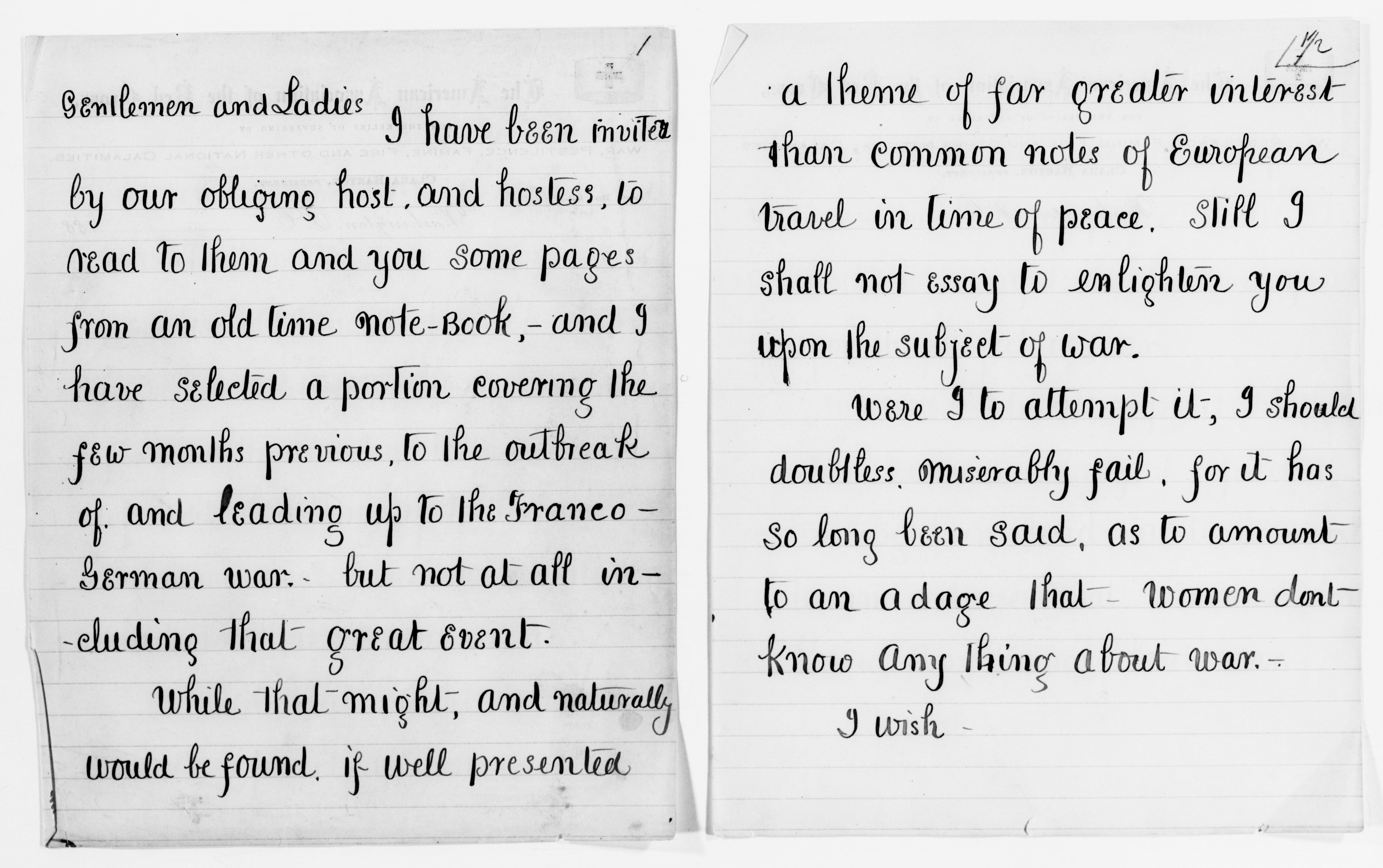 Scanned image of the current content page