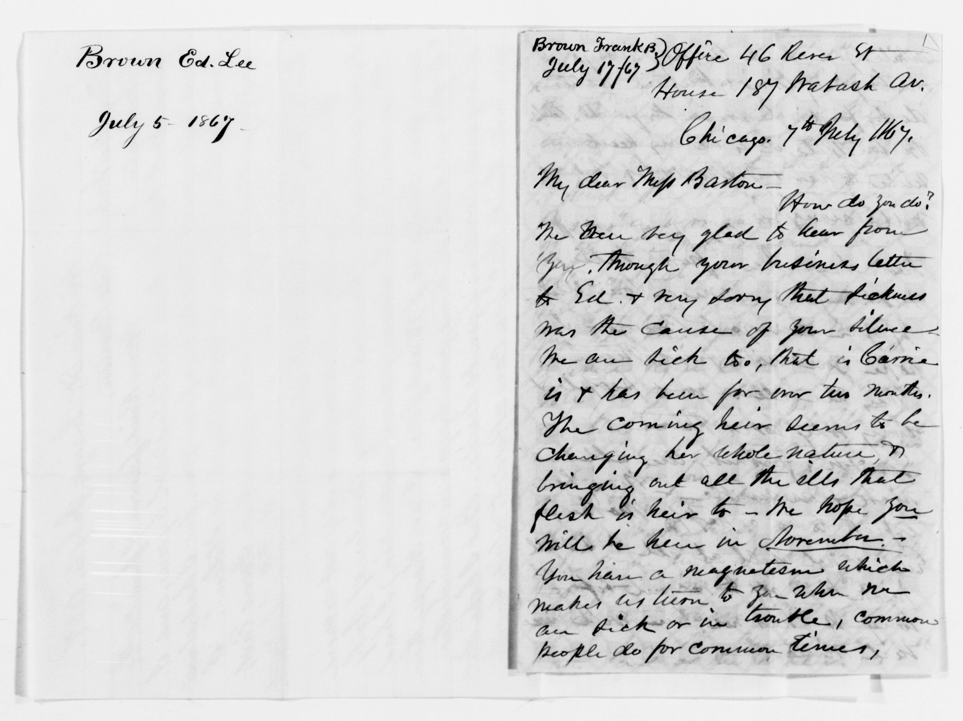 Scanned image of the current content page