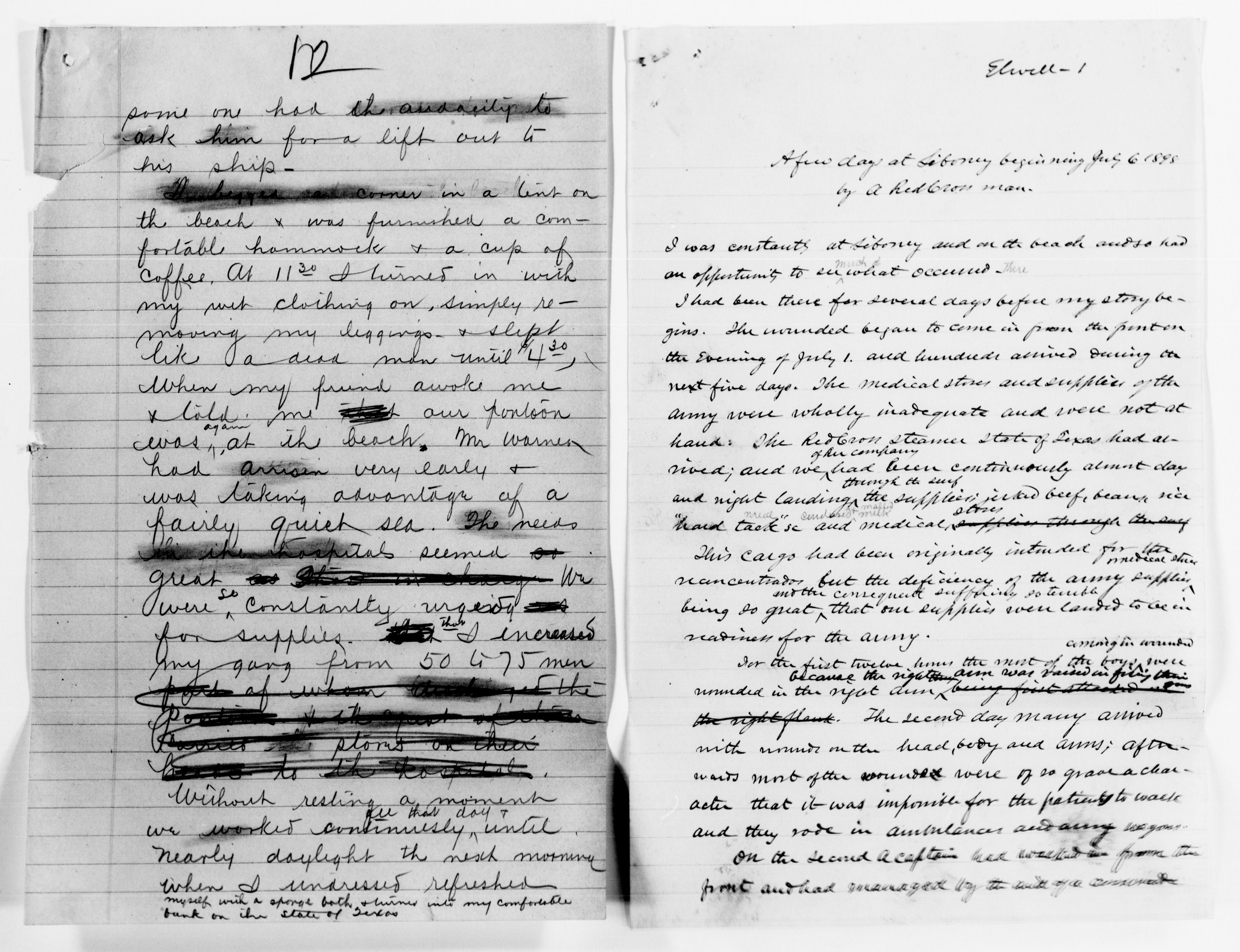 Scanned image of the current content page