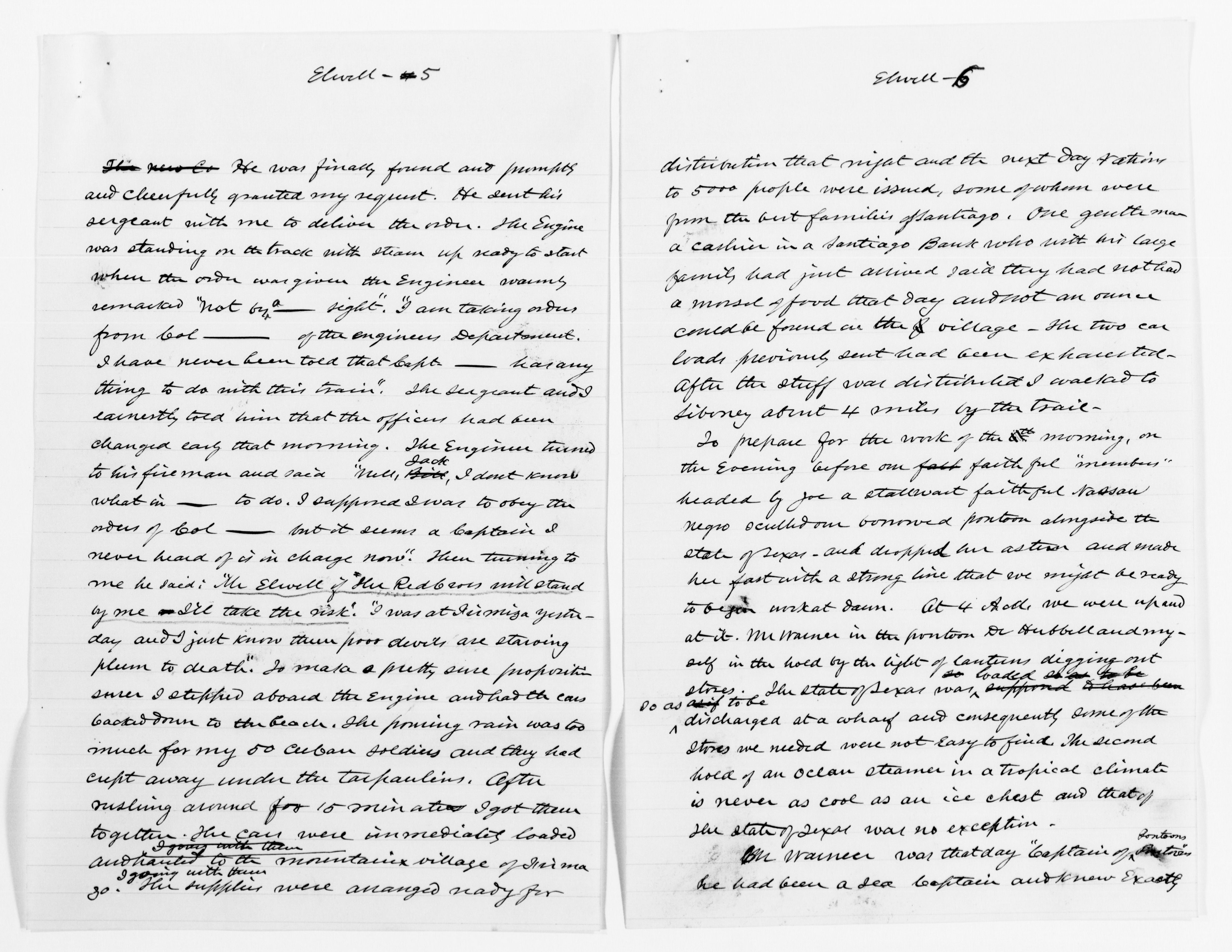 Scanned image of the current content page