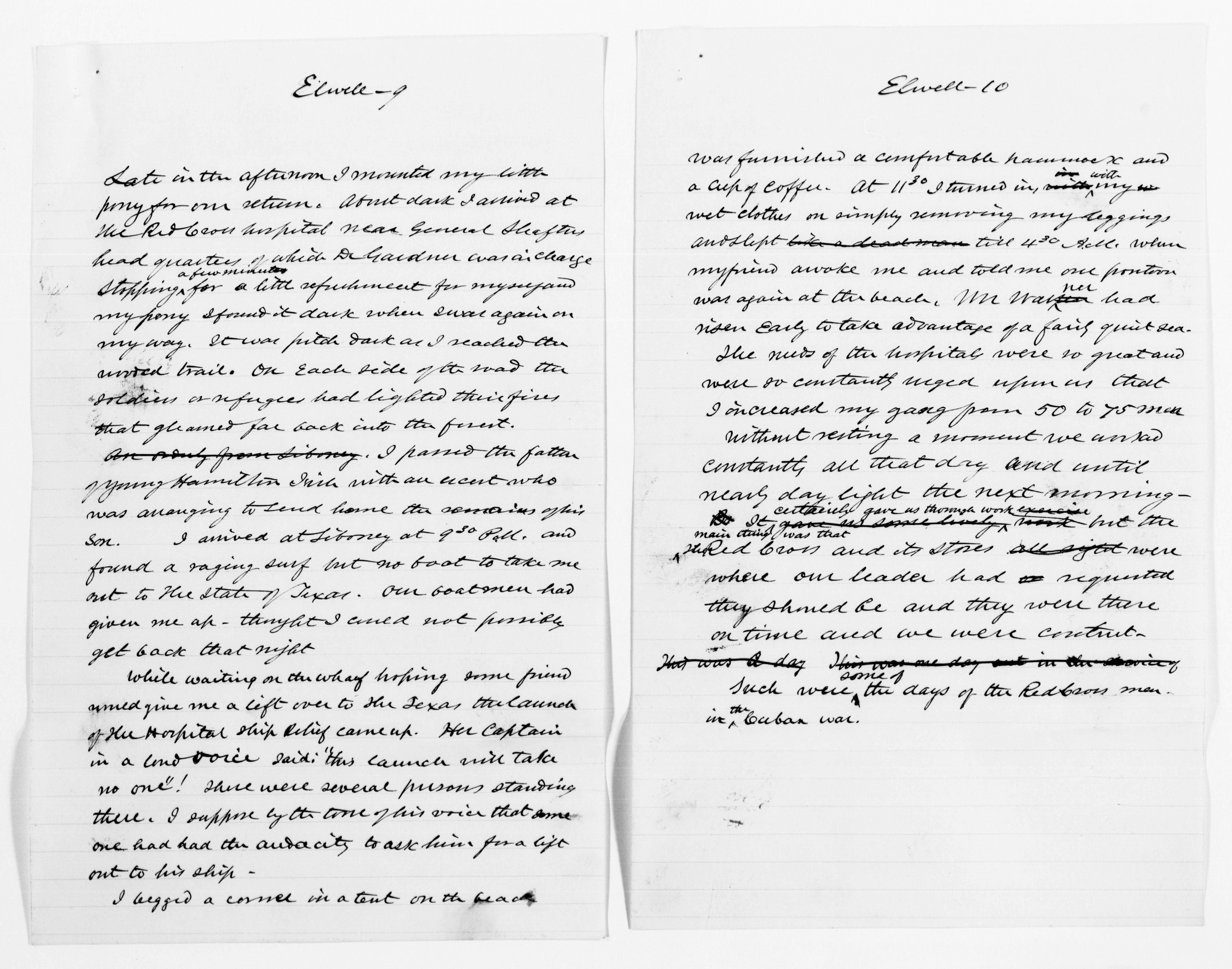 Scanned image of the current content page