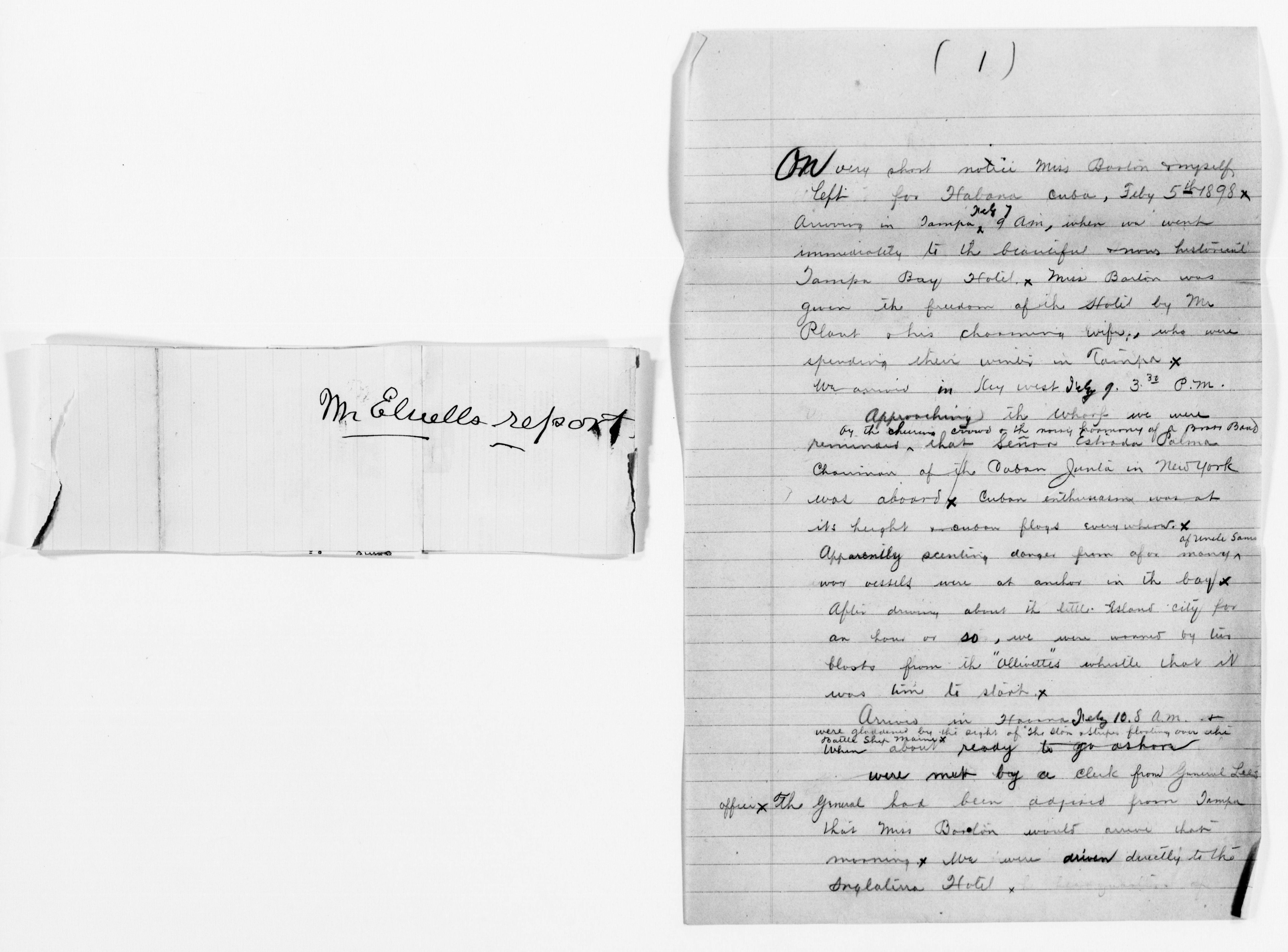 Scanned image of the current content page