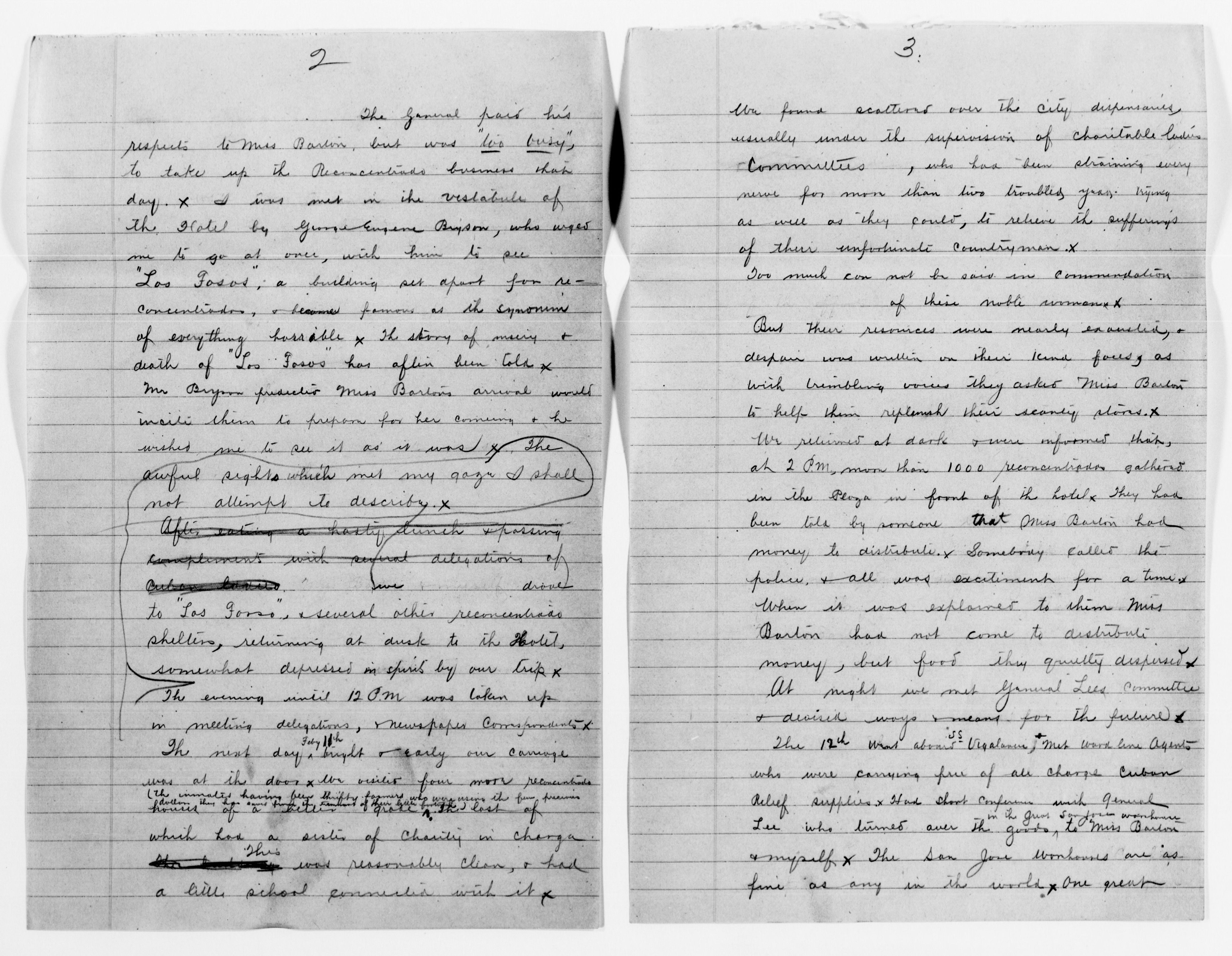 Scanned image of the current content page