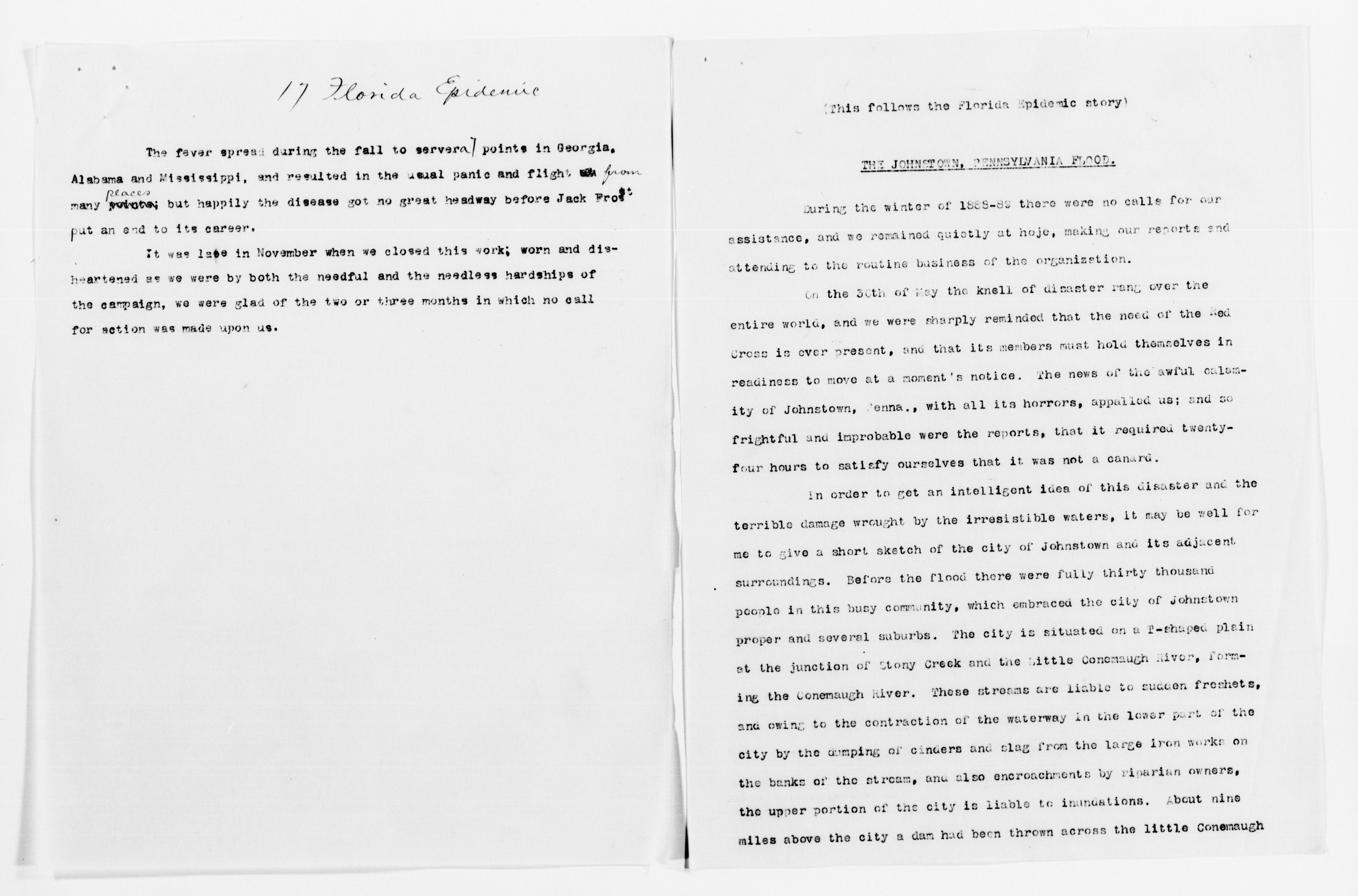 Scanned image of the current content page