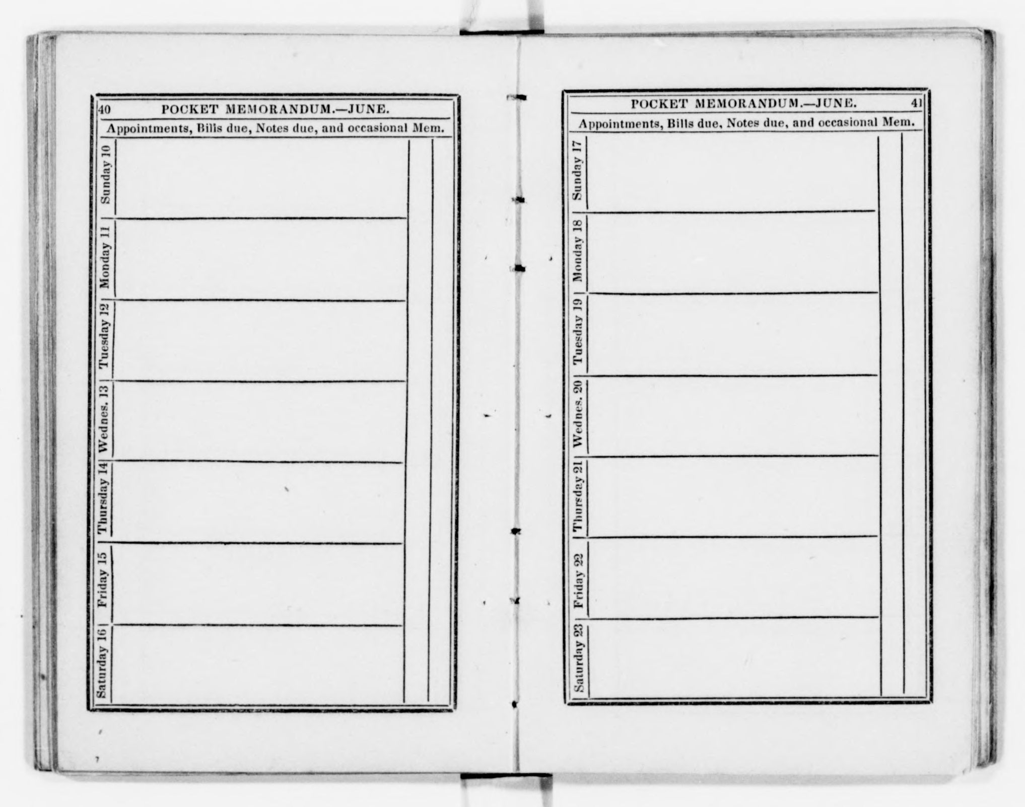 Scanned image of the current content page