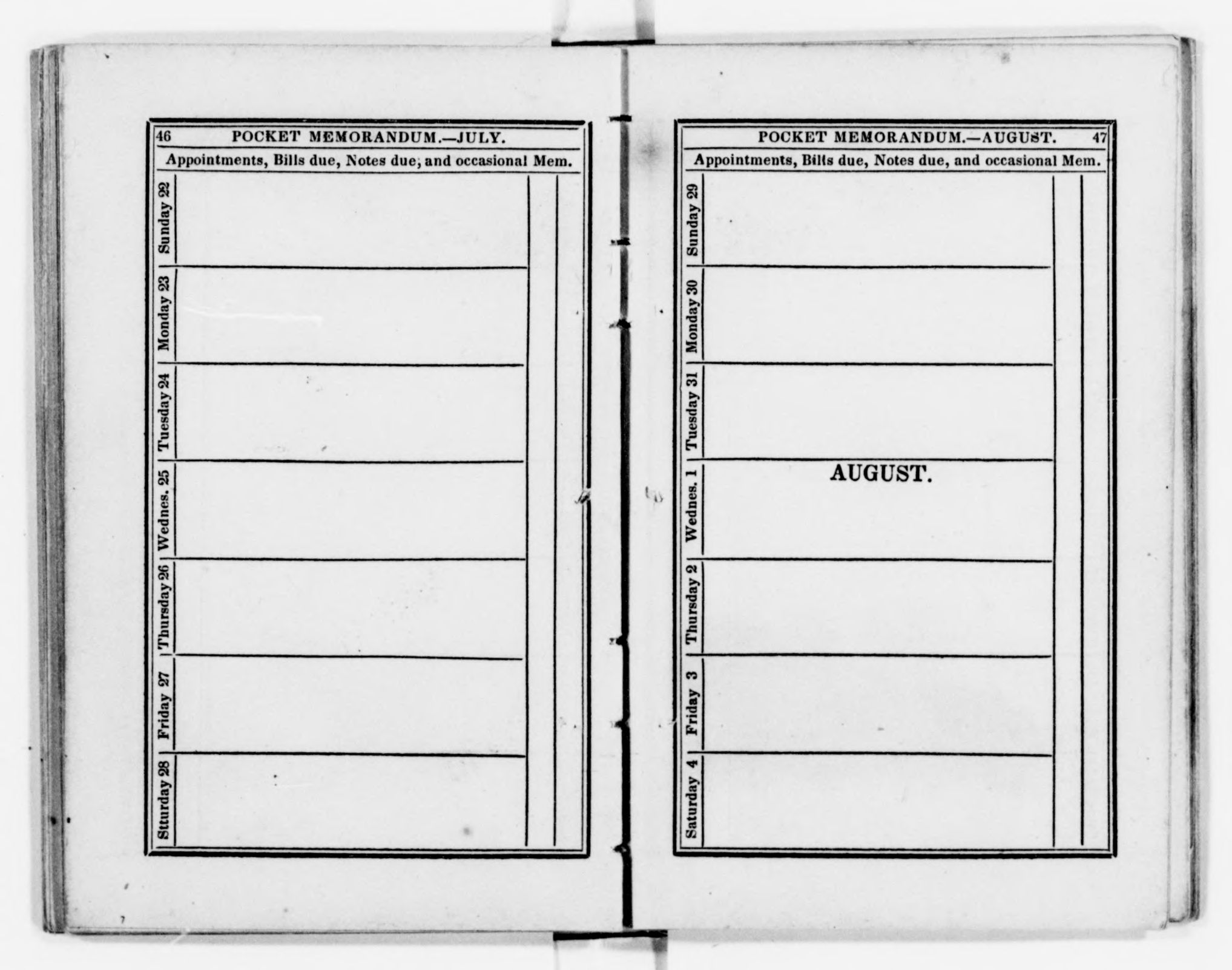 Scanned image of the current content page