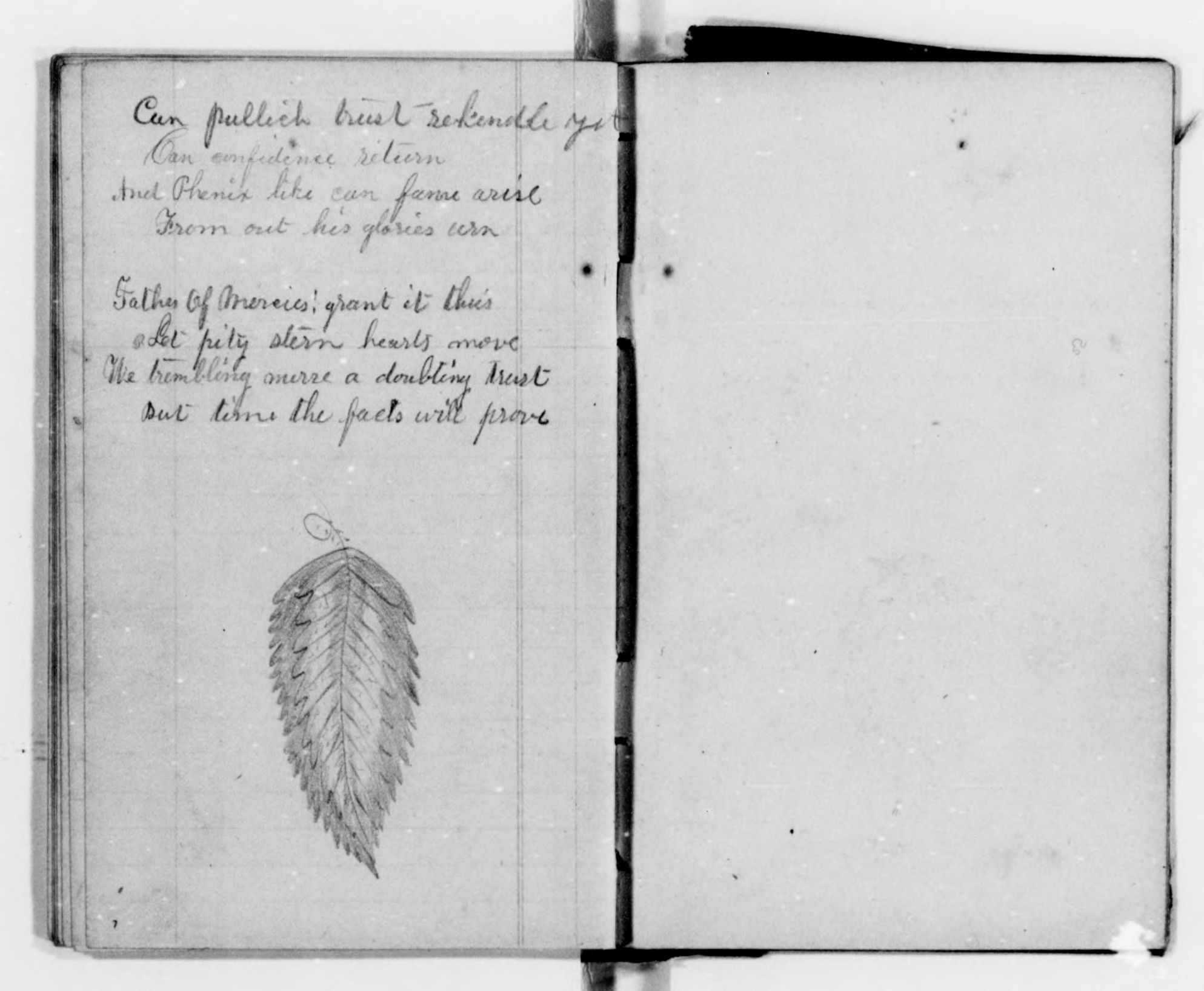 Scanned image of the current content page