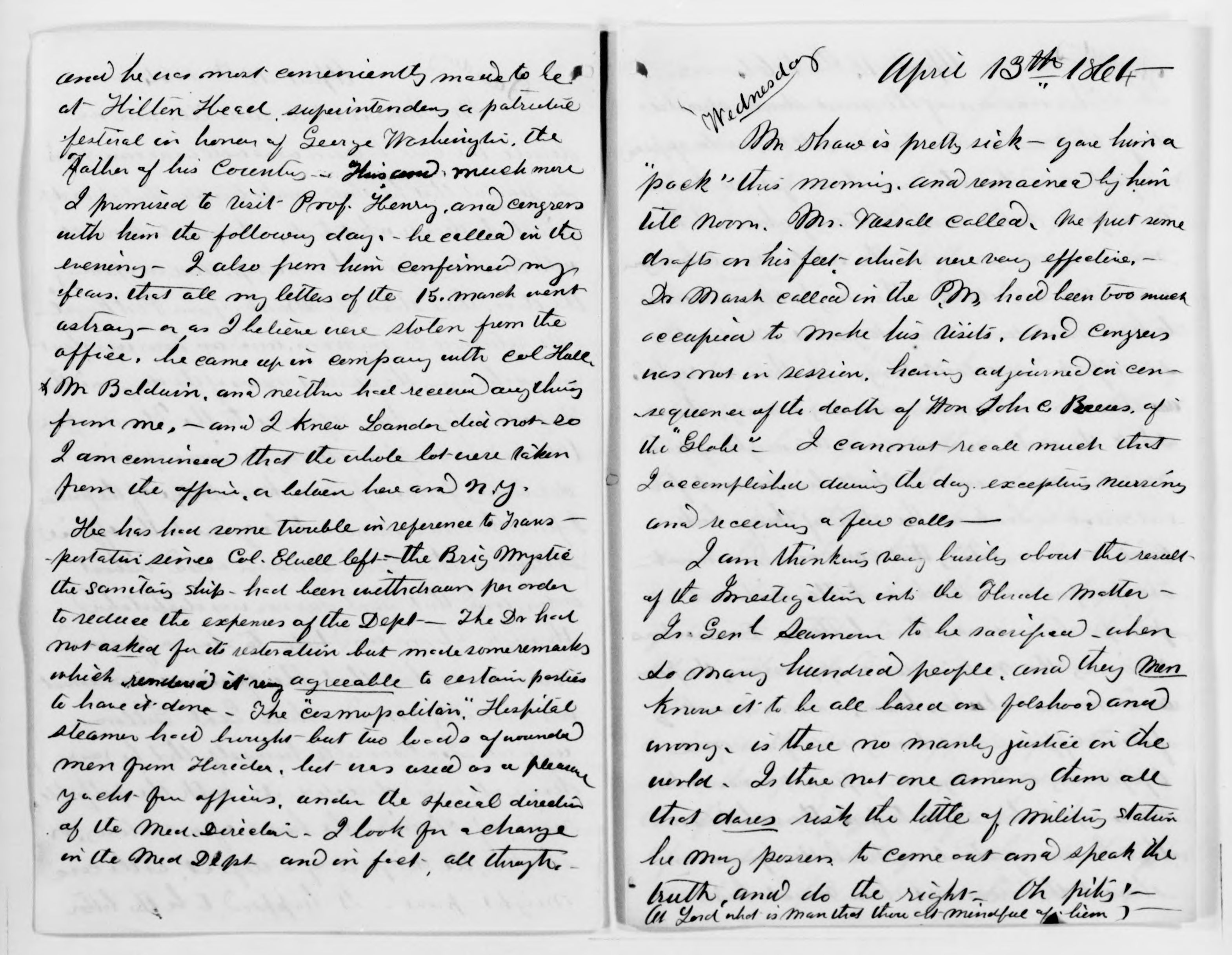 Scanned image of the current content page