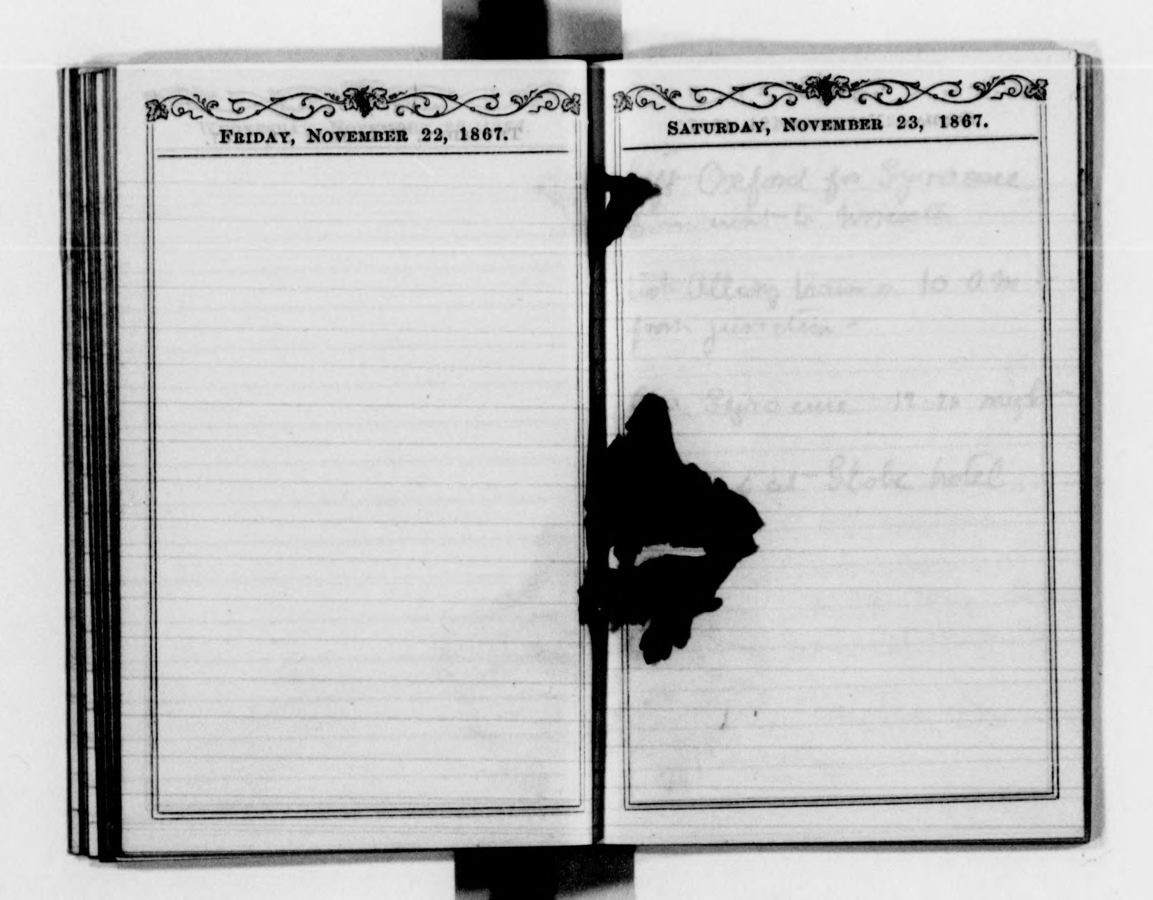 Scanned image of the current content page