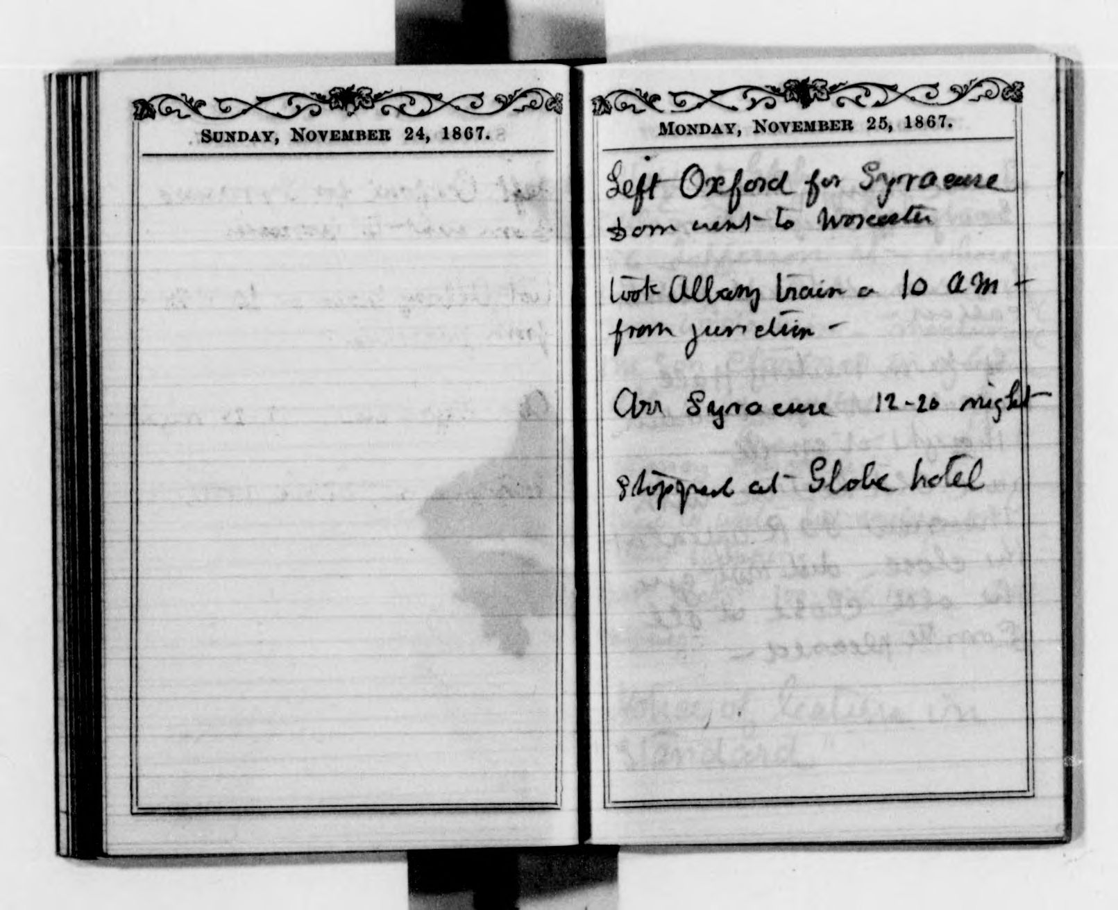 Scanned image of the current content page