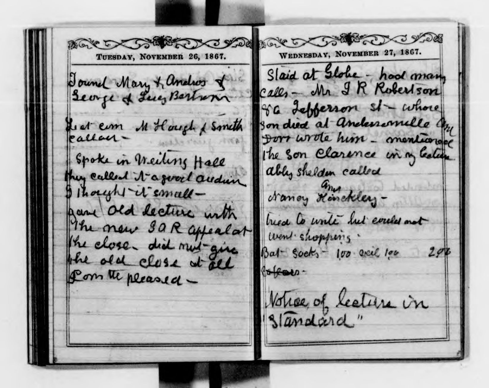 Scanned image of the current content page