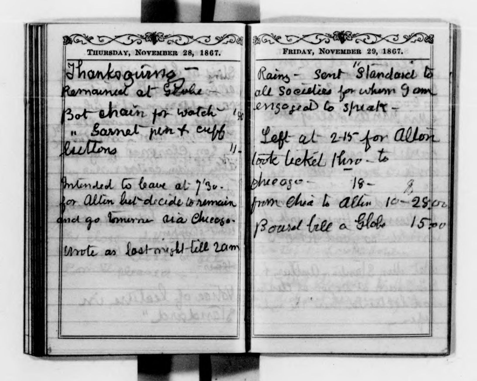 Scanned image of the current content page