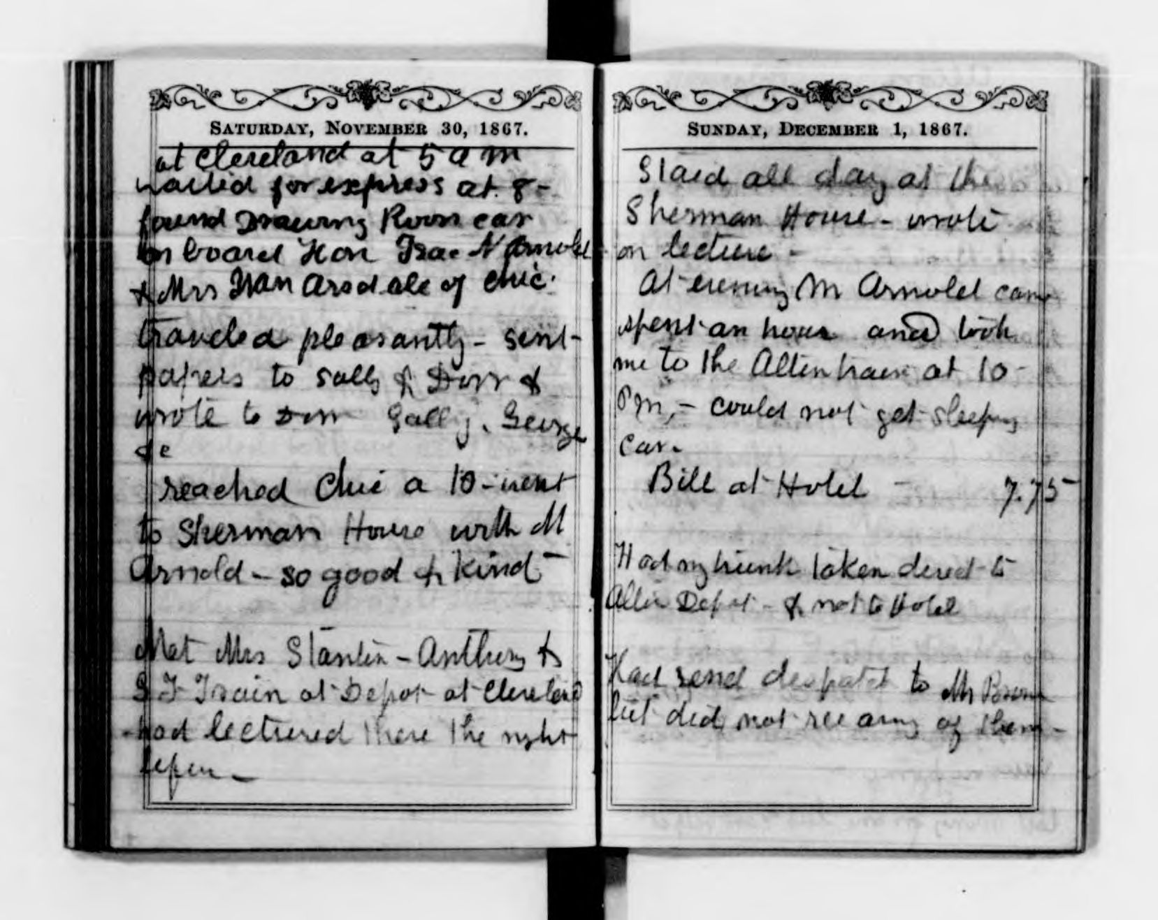 Scanned image of the current content page