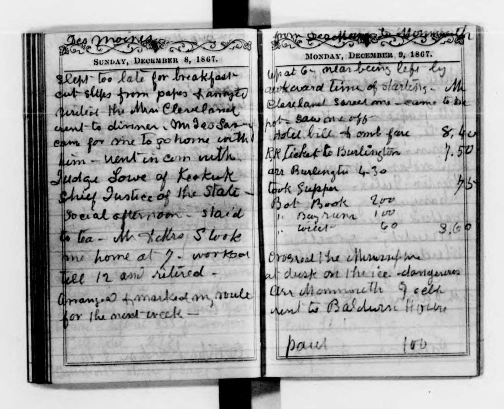 Scanned image of the current content page