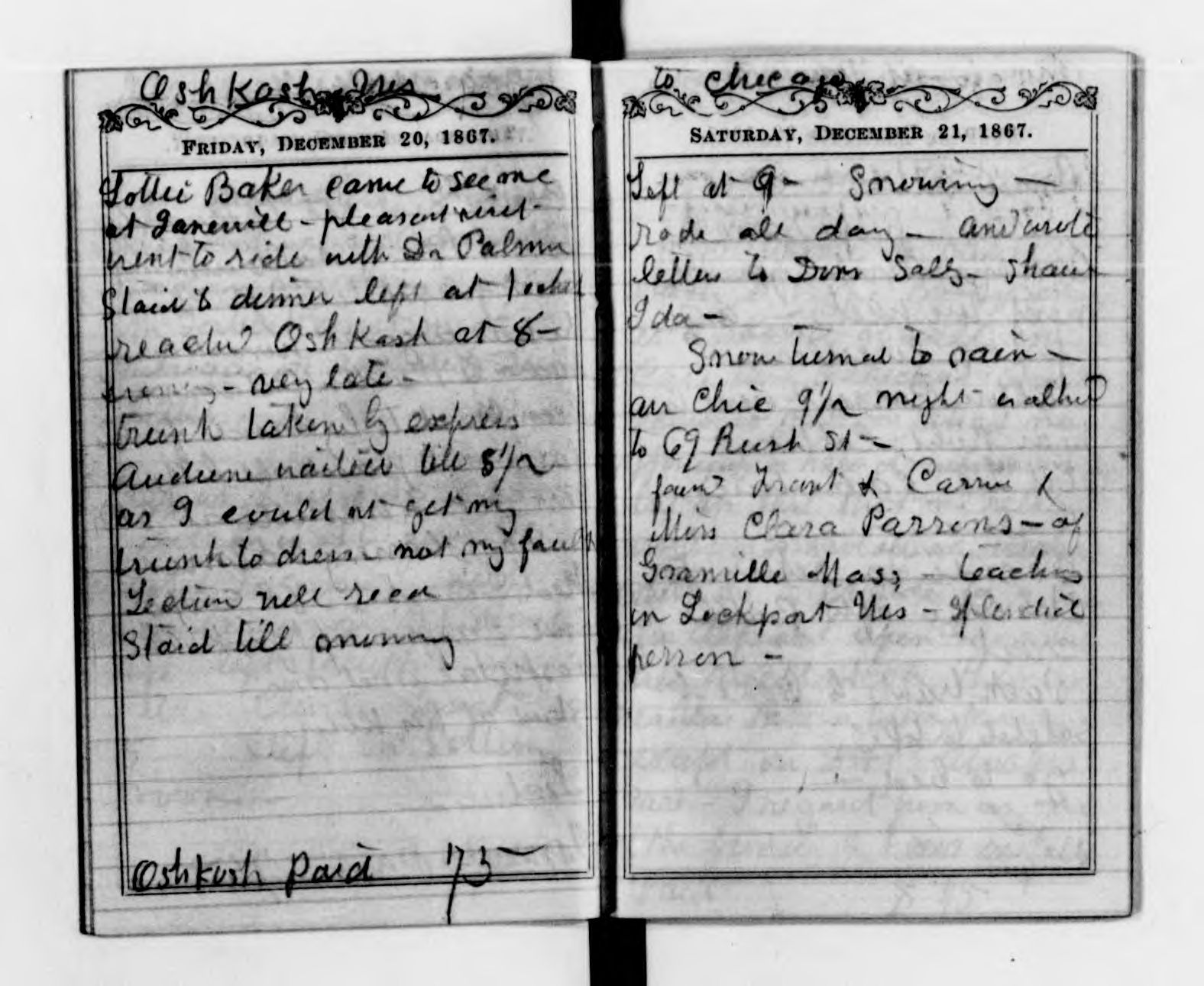 Scanned image of the current content page